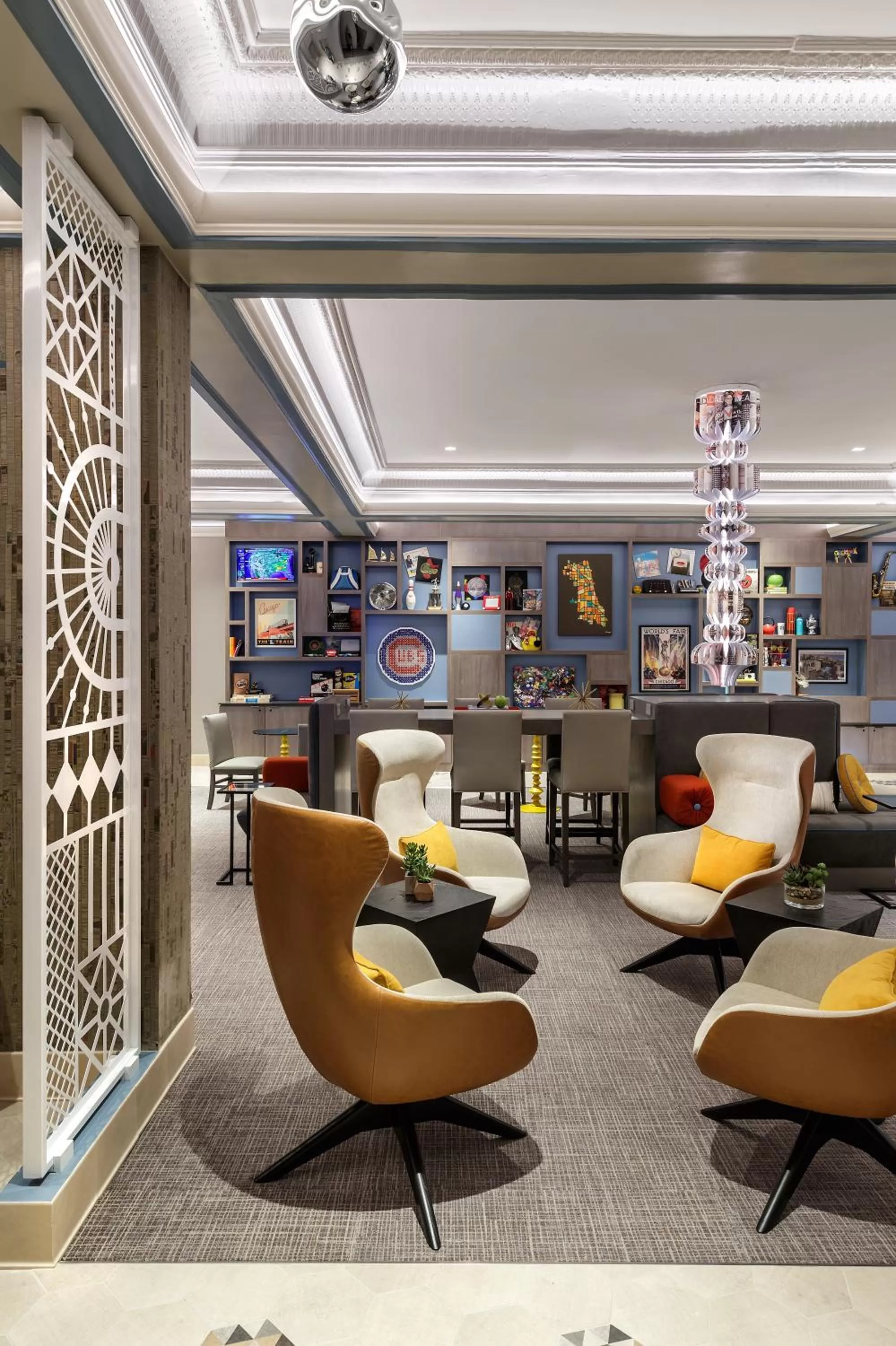 Lobby or reception in Hotel Versey Chicago Lincoln Park