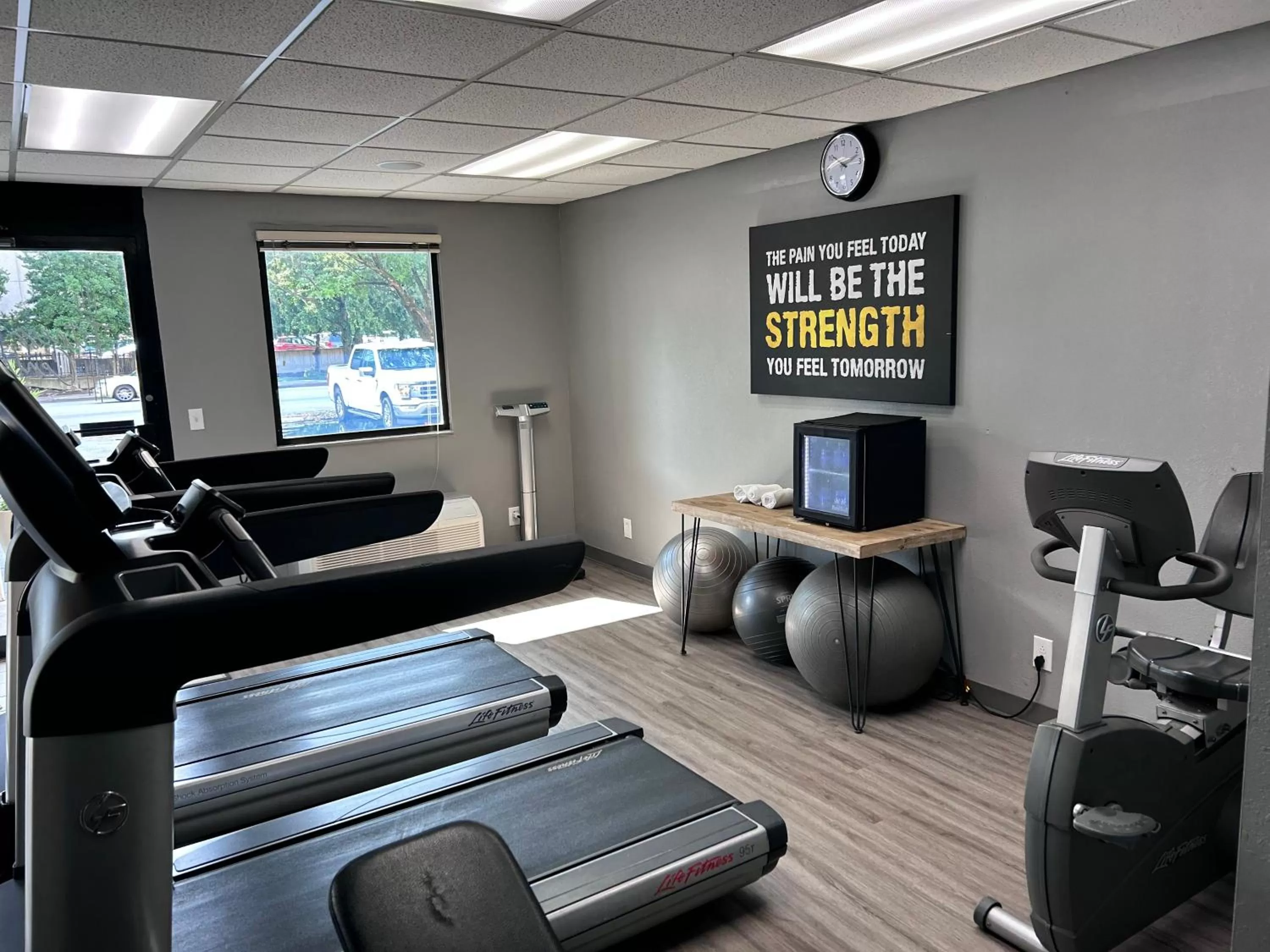 Fitness centre/facilities in Hotel Bo, a Days Inn by Wyndham Chattanooga Downtown