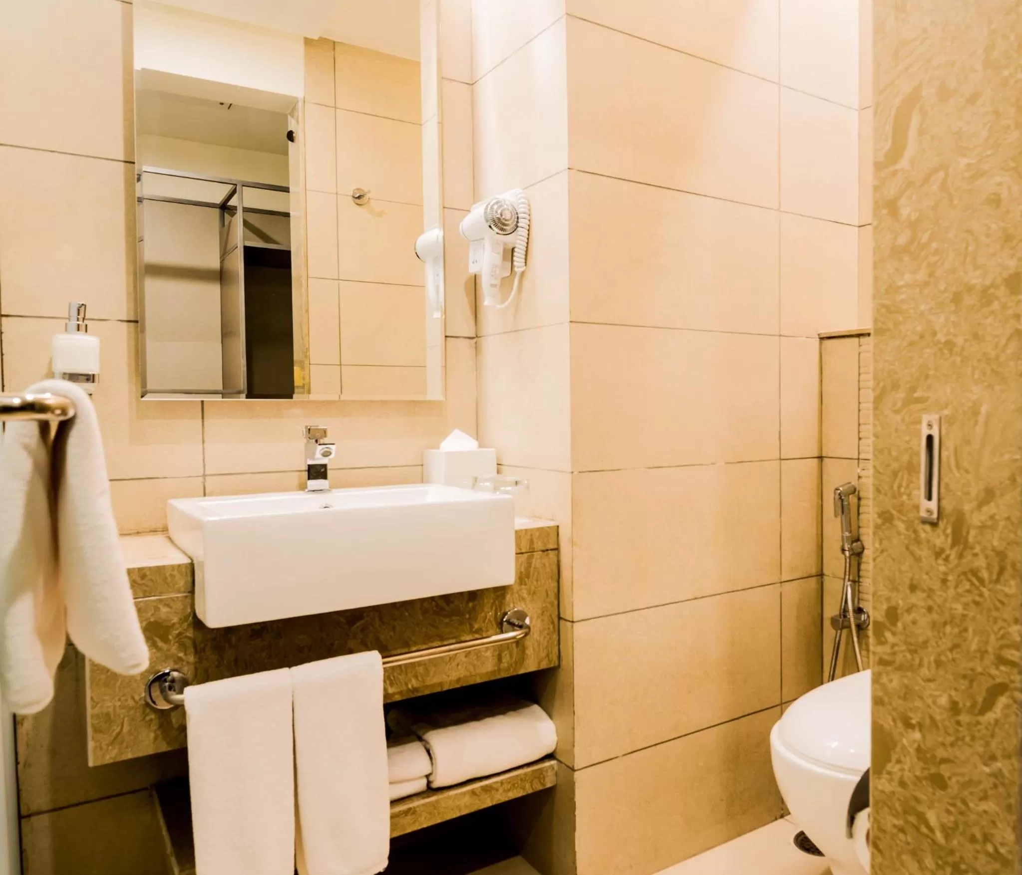 Bathroom in Holiday Inn Express Kolkata Airport by IHG