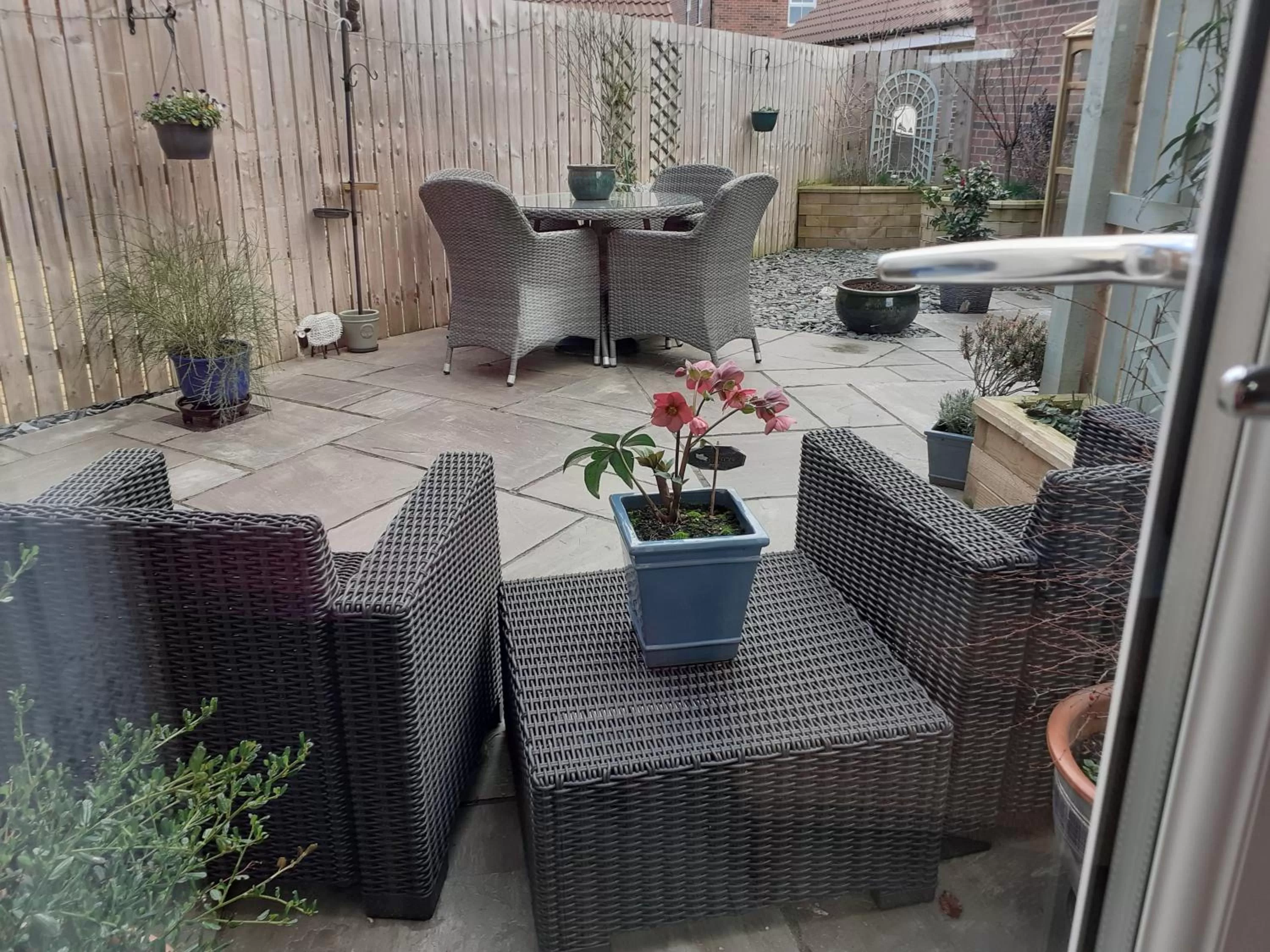 Balcony/Terrace in Barbarella's place