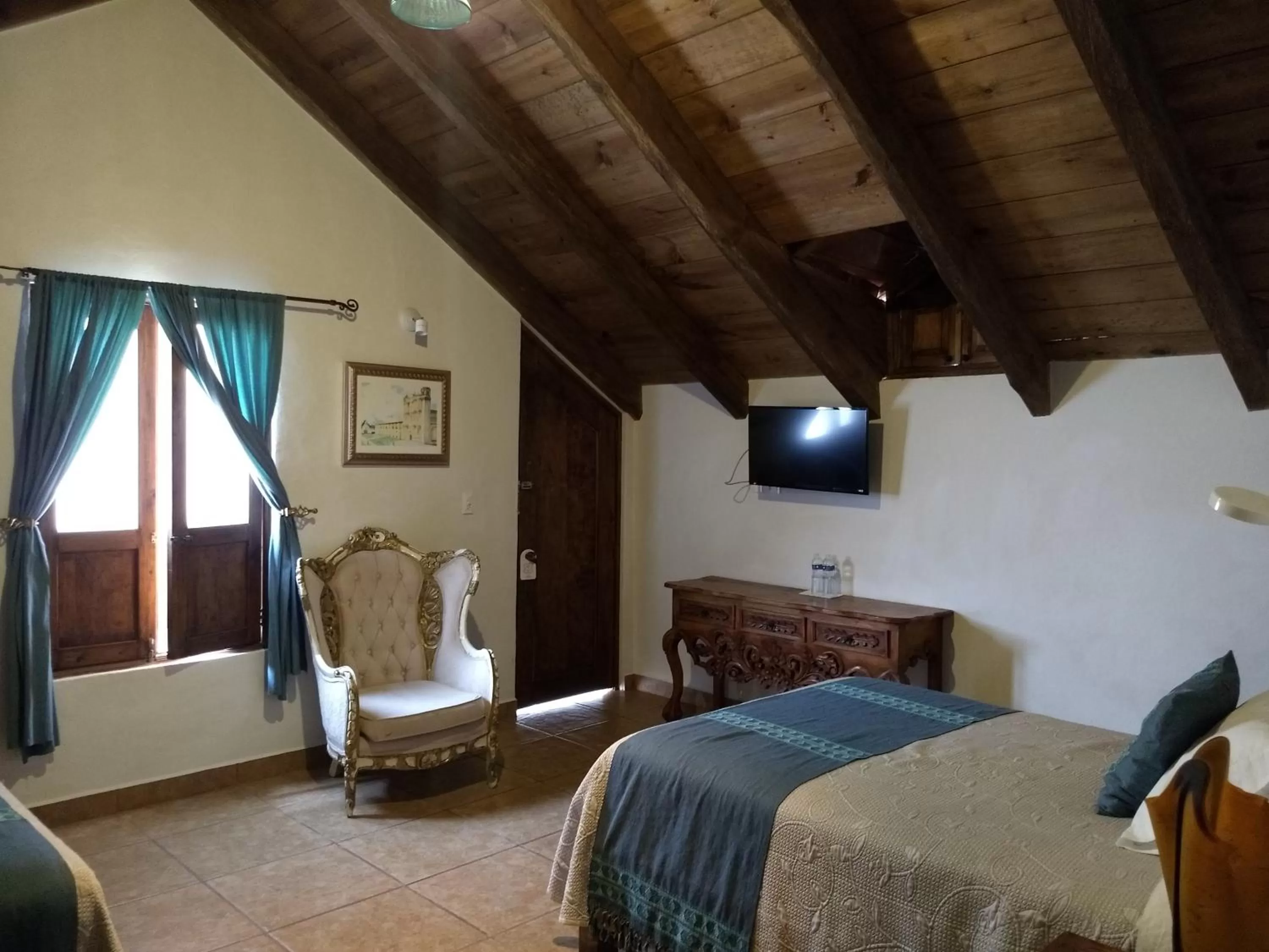 Bed in Hotel Grand Maria