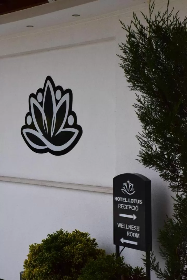 Property Logo/Sign in Hotel Lotus