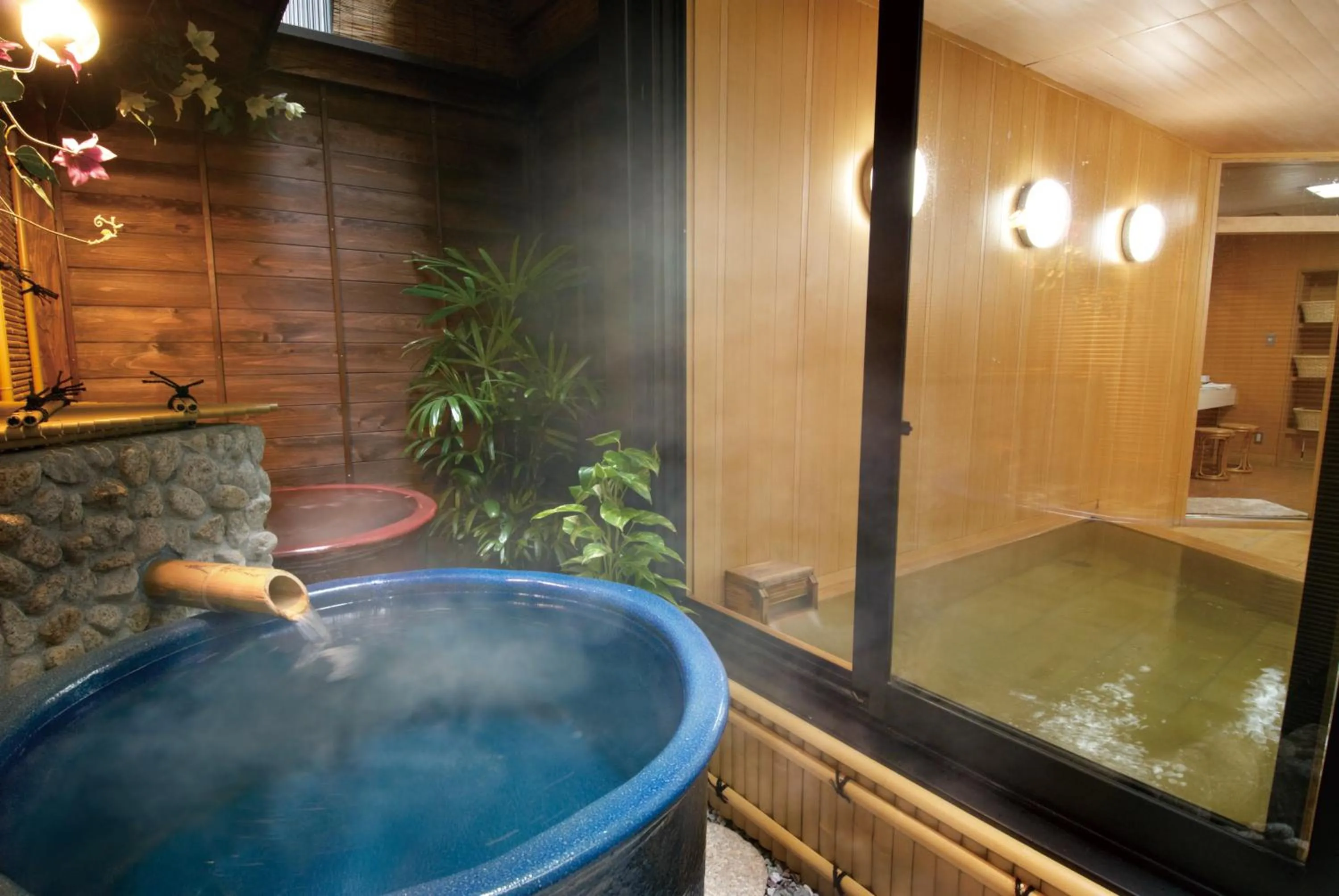 Hot Spring Bath in Ryokan Tanabe 旅館田邊