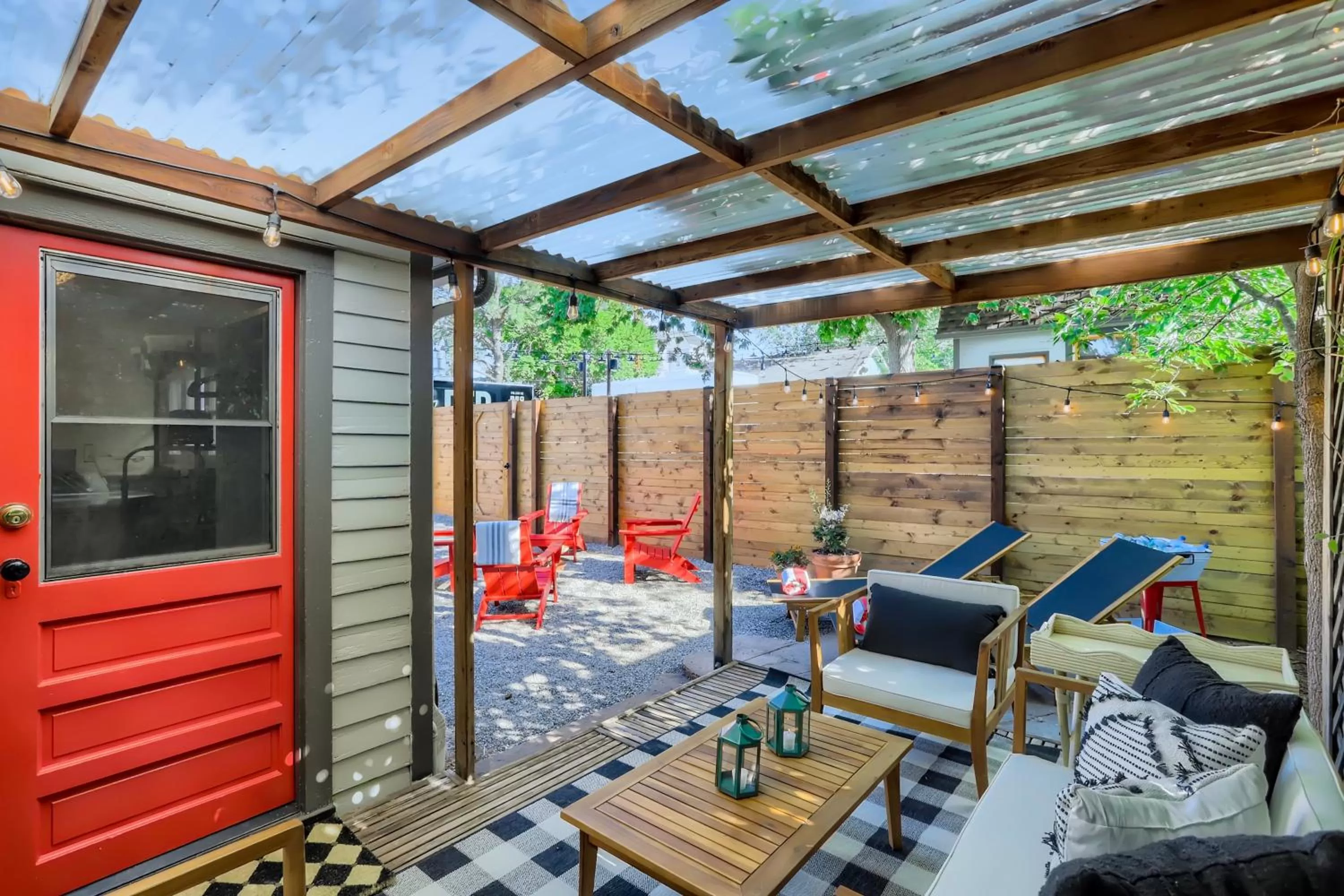 Patio in A-Lodge Lyons