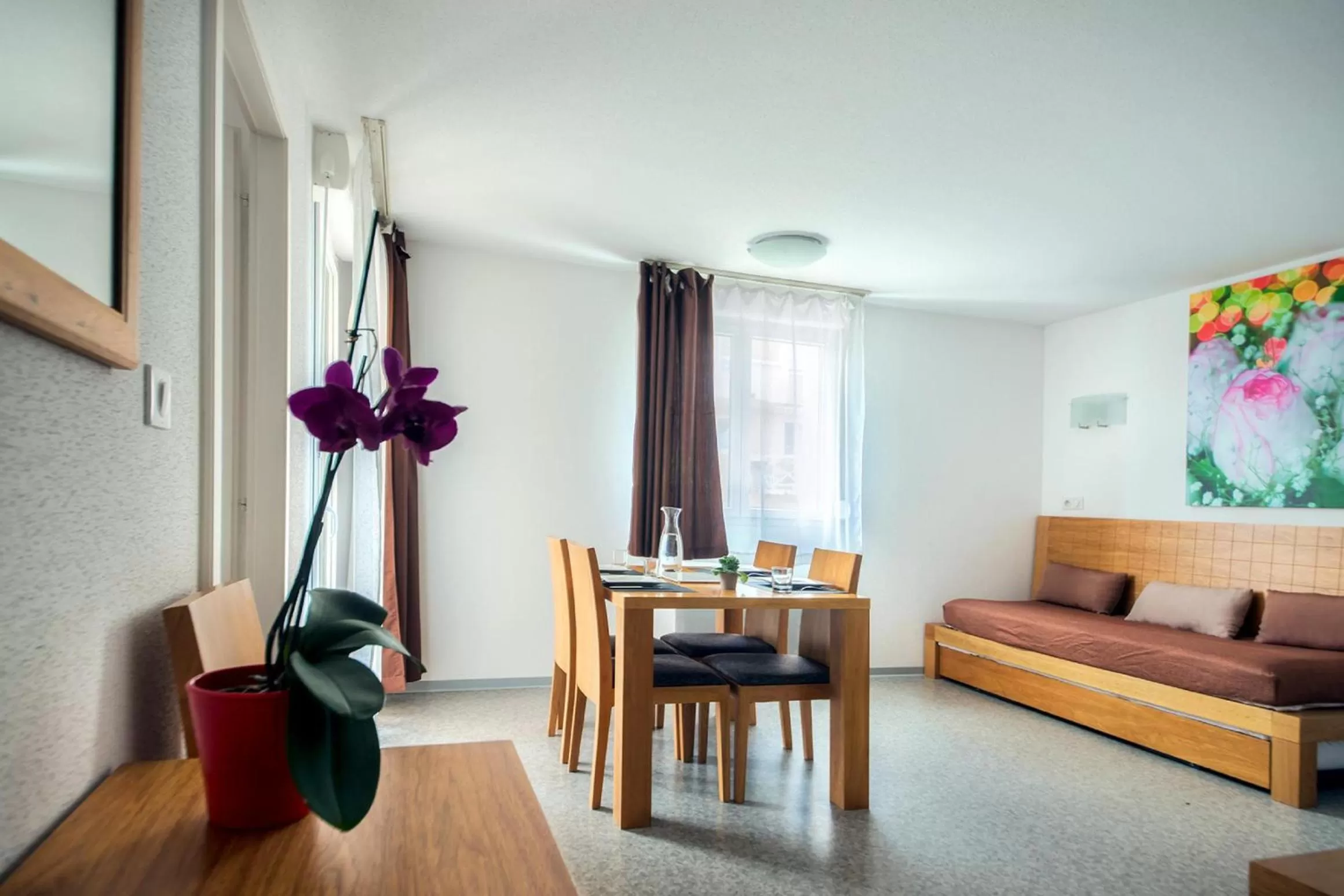 Seating area in Comfort Aparthotel Mutzig Portes d'Alsace