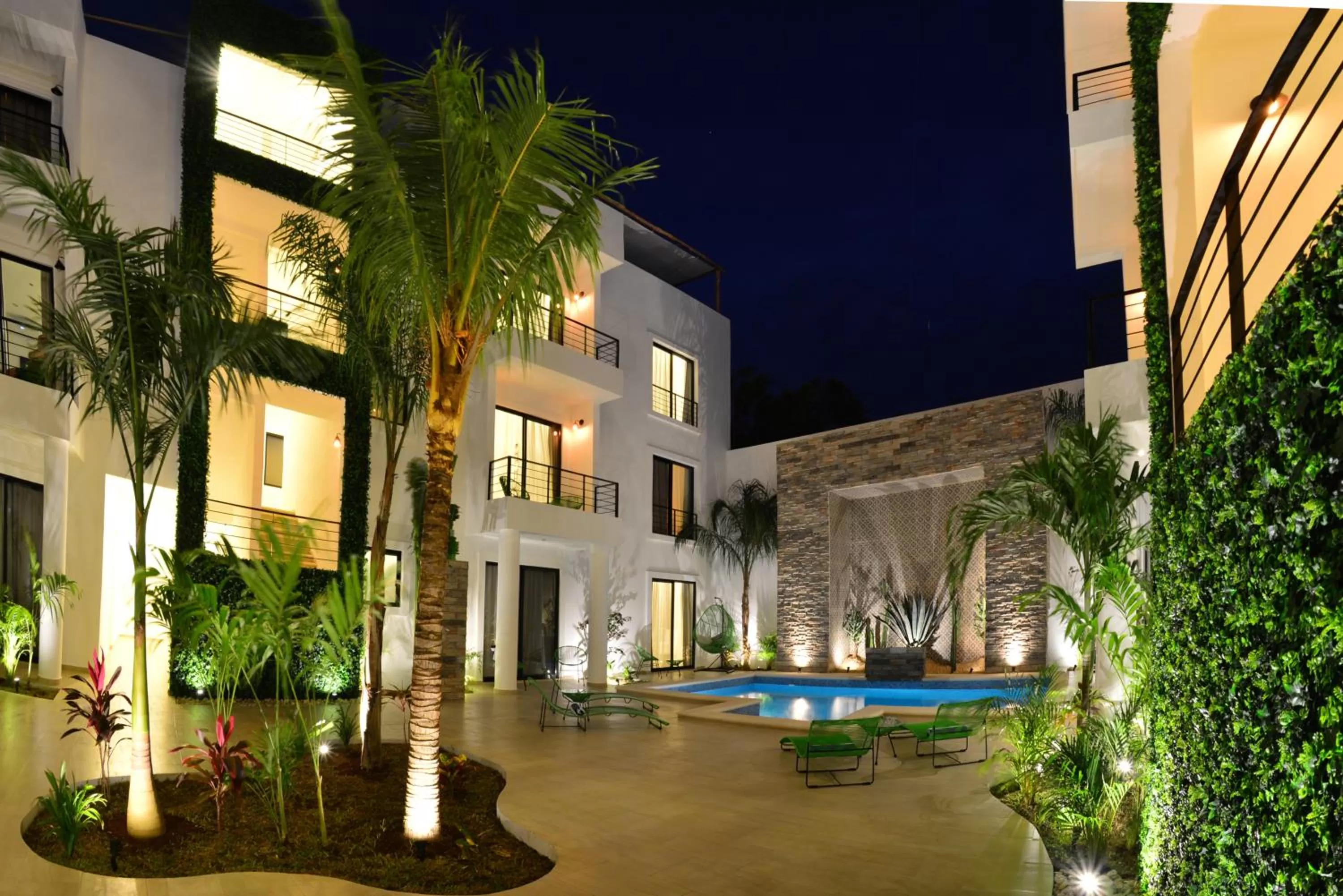 Property building in Elements Tulum Boutique Hotel