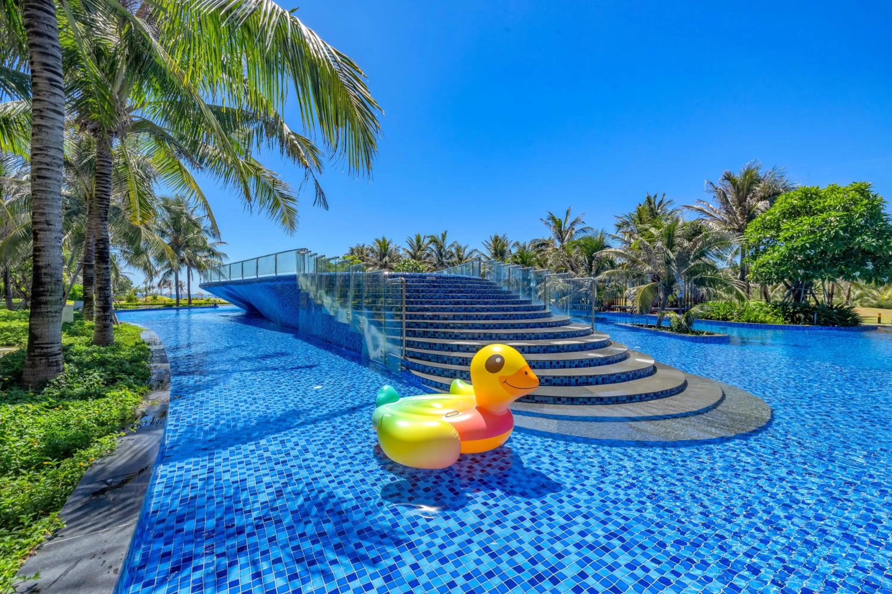 Swimming pool in Wyndham Grand KN Paradise Cam Ranh
