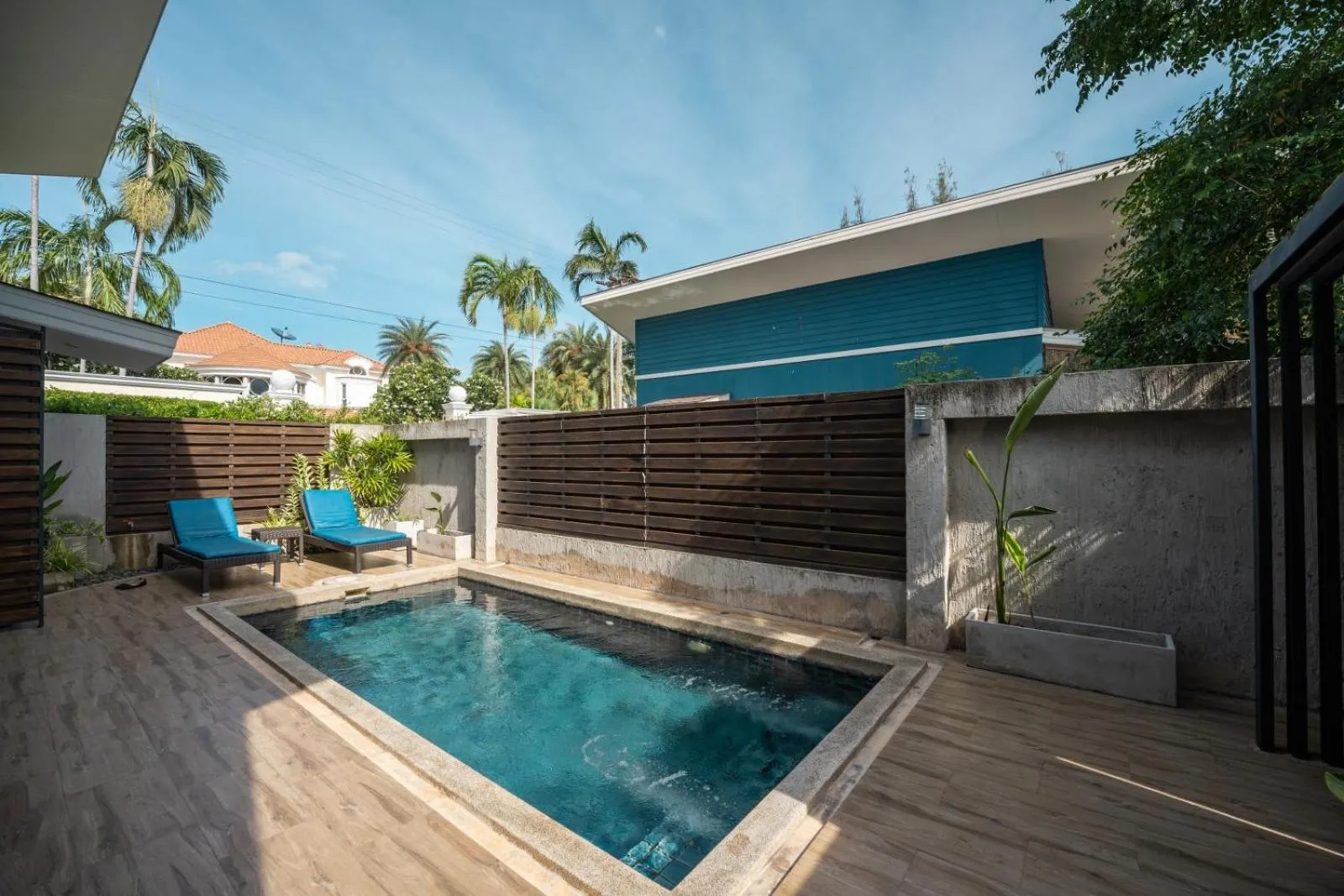 Swimming pool in Coral Tree Villa Huahin