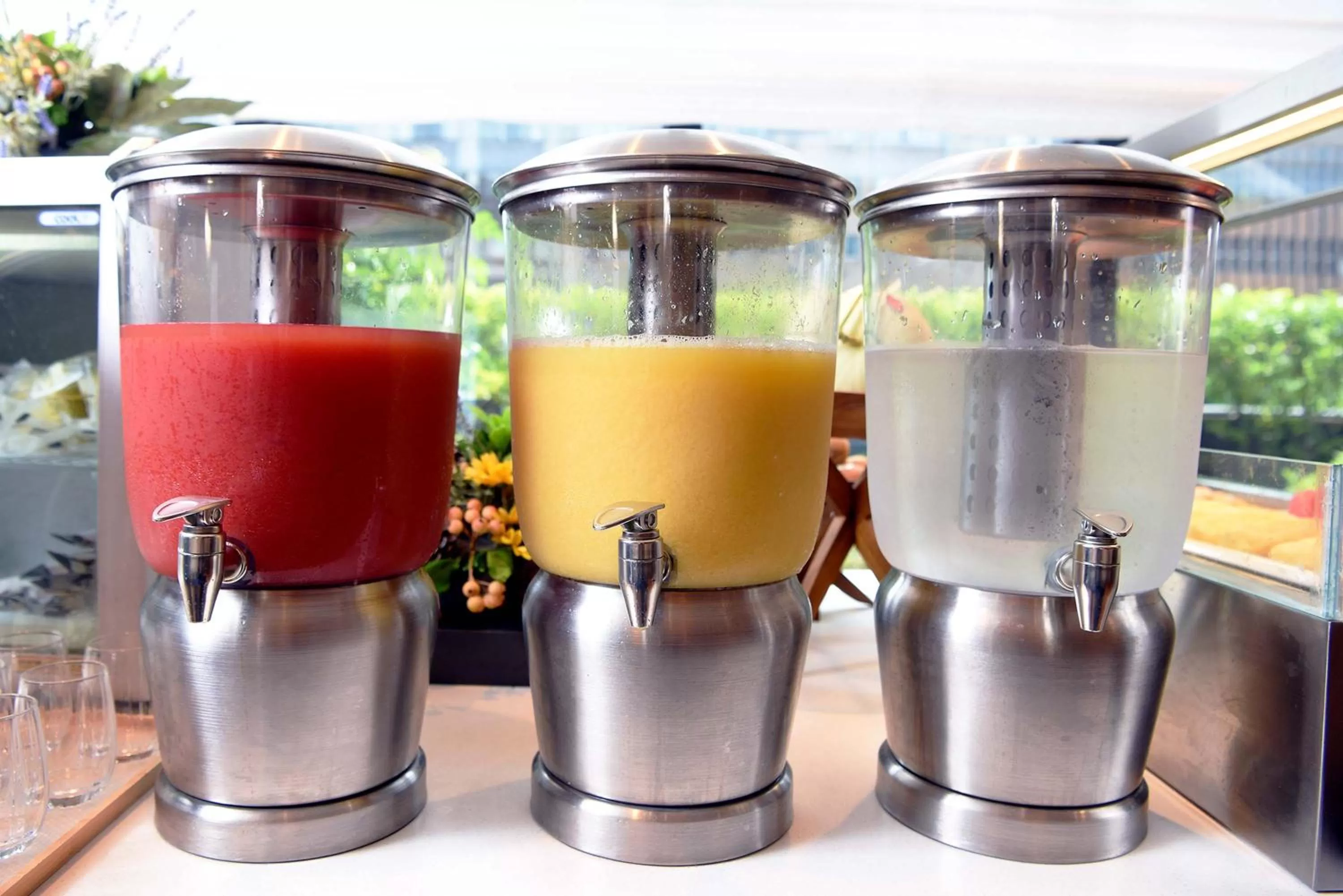 Buffet breakfast in Hotel Gracery Taipei