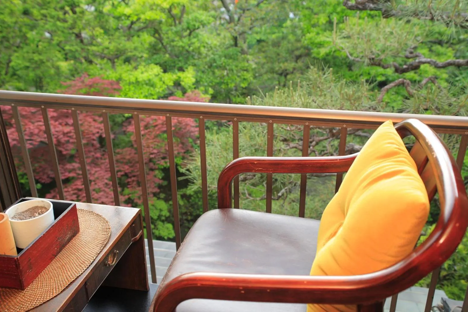 Mountain view in Kyoto Nanzenji Ryokan Yachiyo Established in 1915