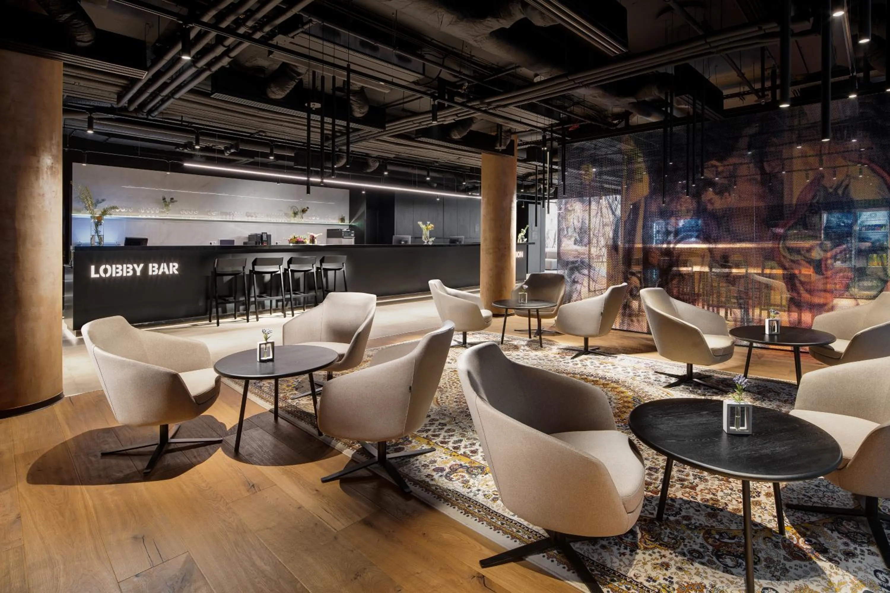 Lounge or bar in Mamaison Residence Downtown Prague
