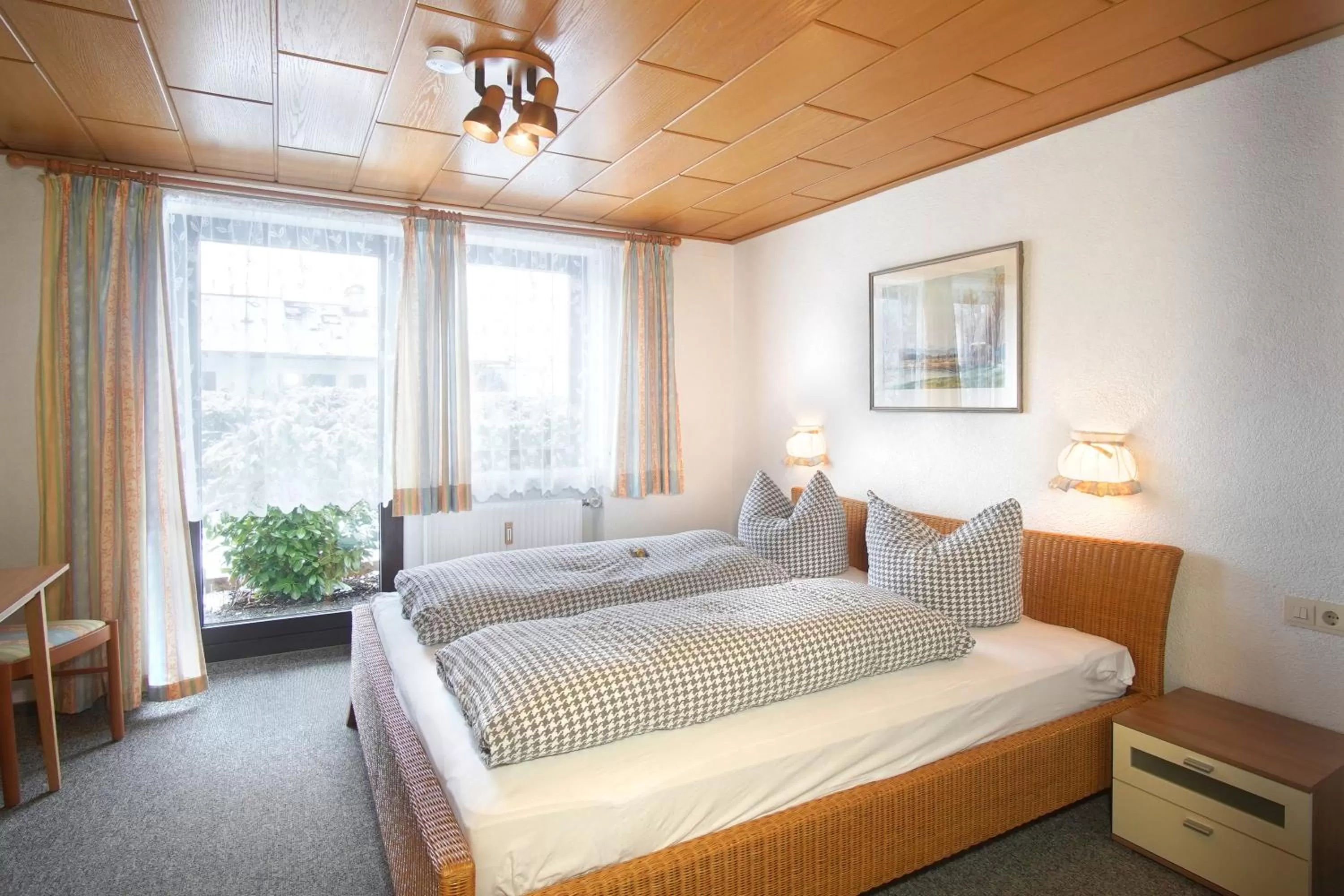 Bed in Hotel Alpenblick Berghof