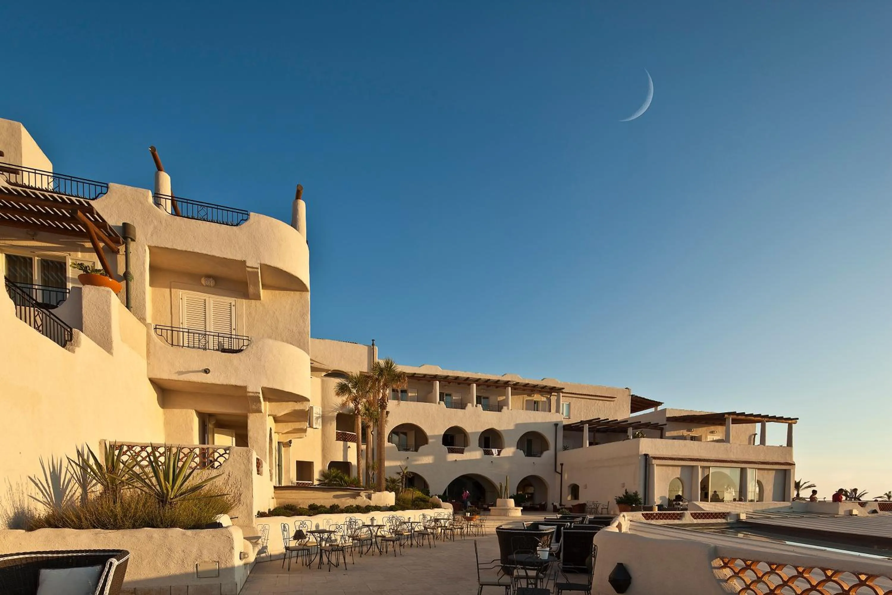 Facade/entrance in Therasia Resort Sea and SPA - The Leading Hotels of the World