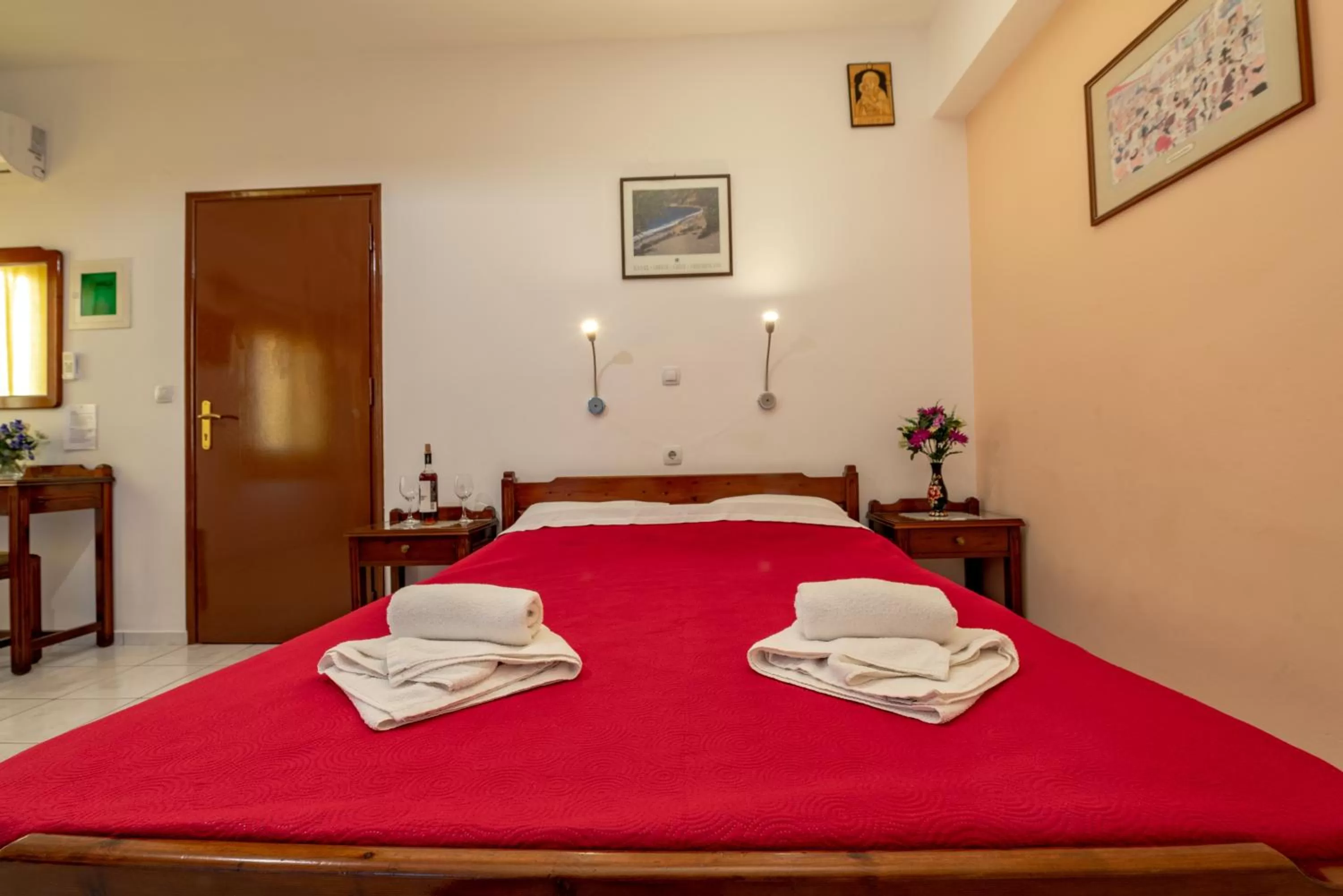 Bed in Poco Loco Bed & Breakfast