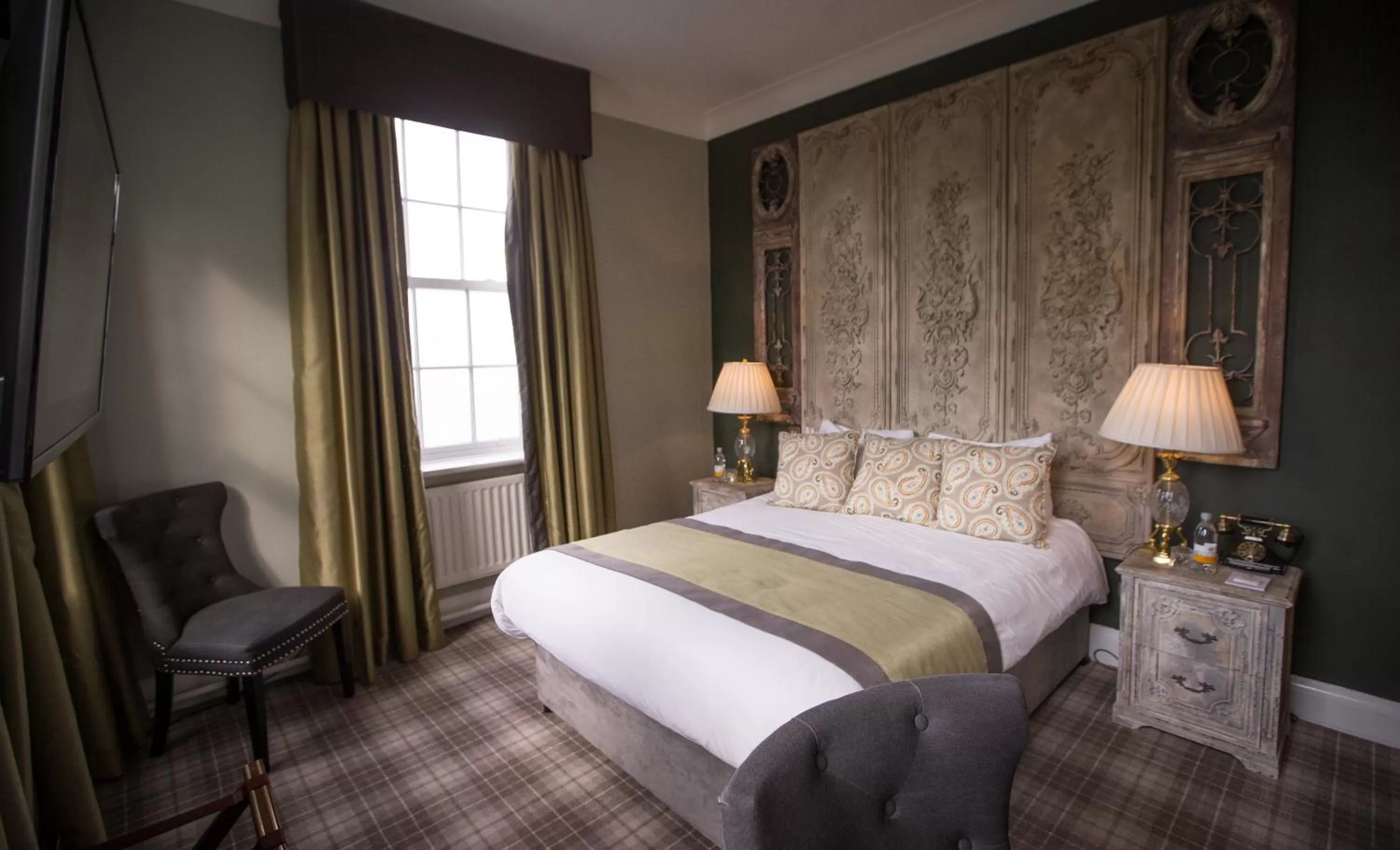 Bedroom, Bed in Bowburn Hall Hotel