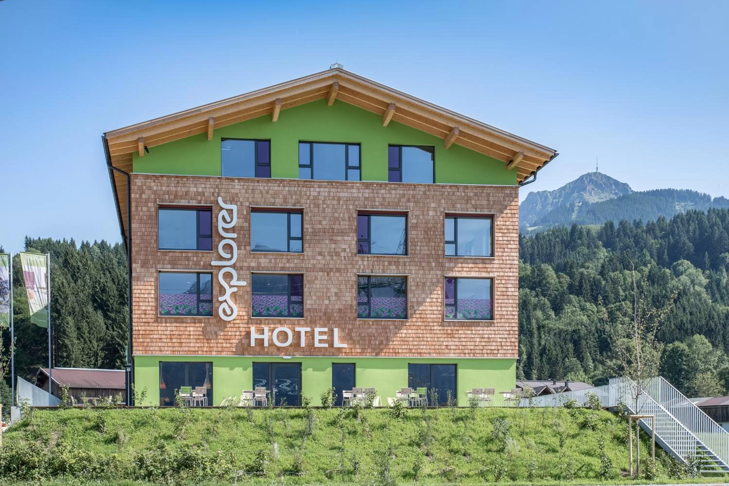 Property building in Explorer Hotel Kitzbühel