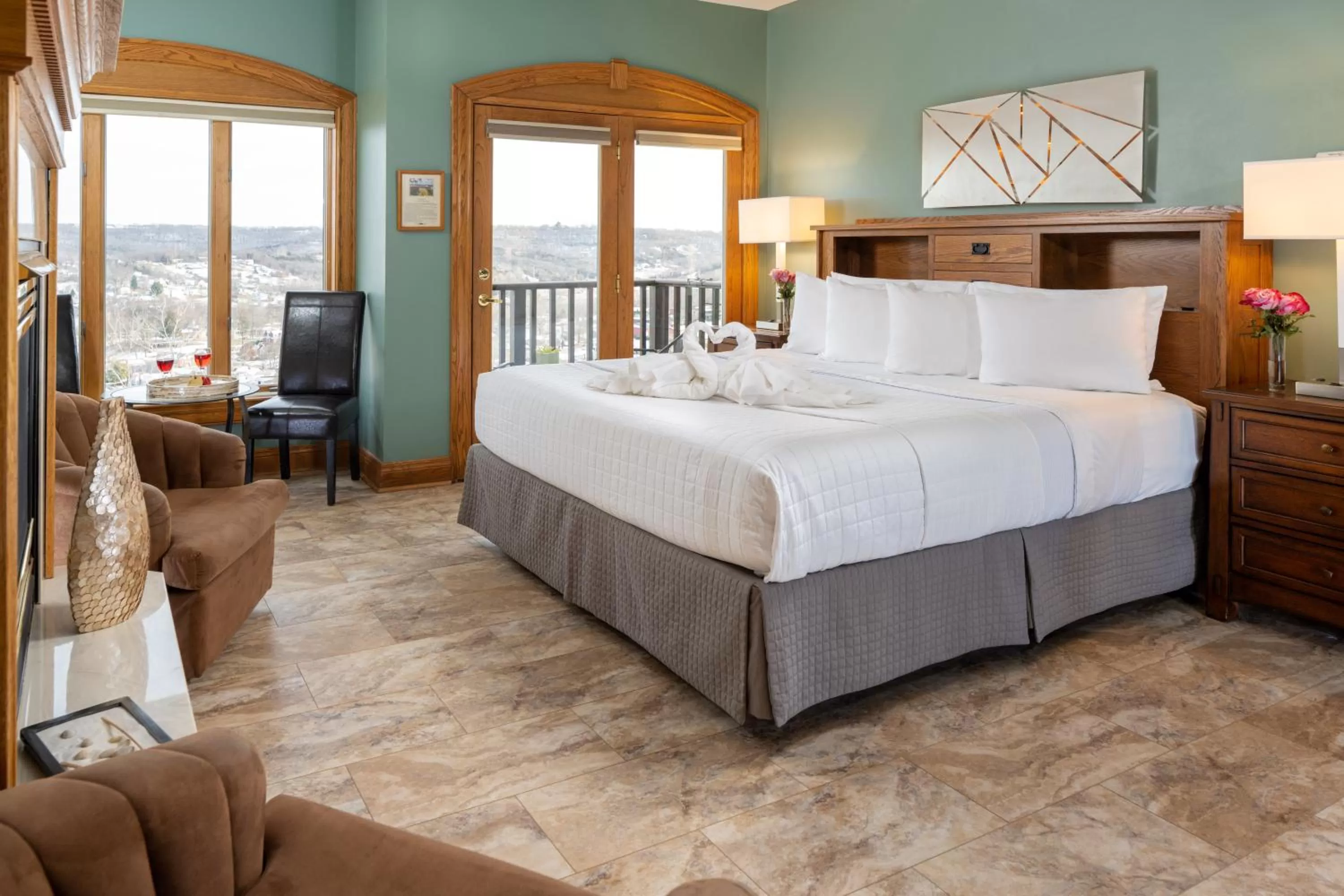 Bedroom in Hermann Hill