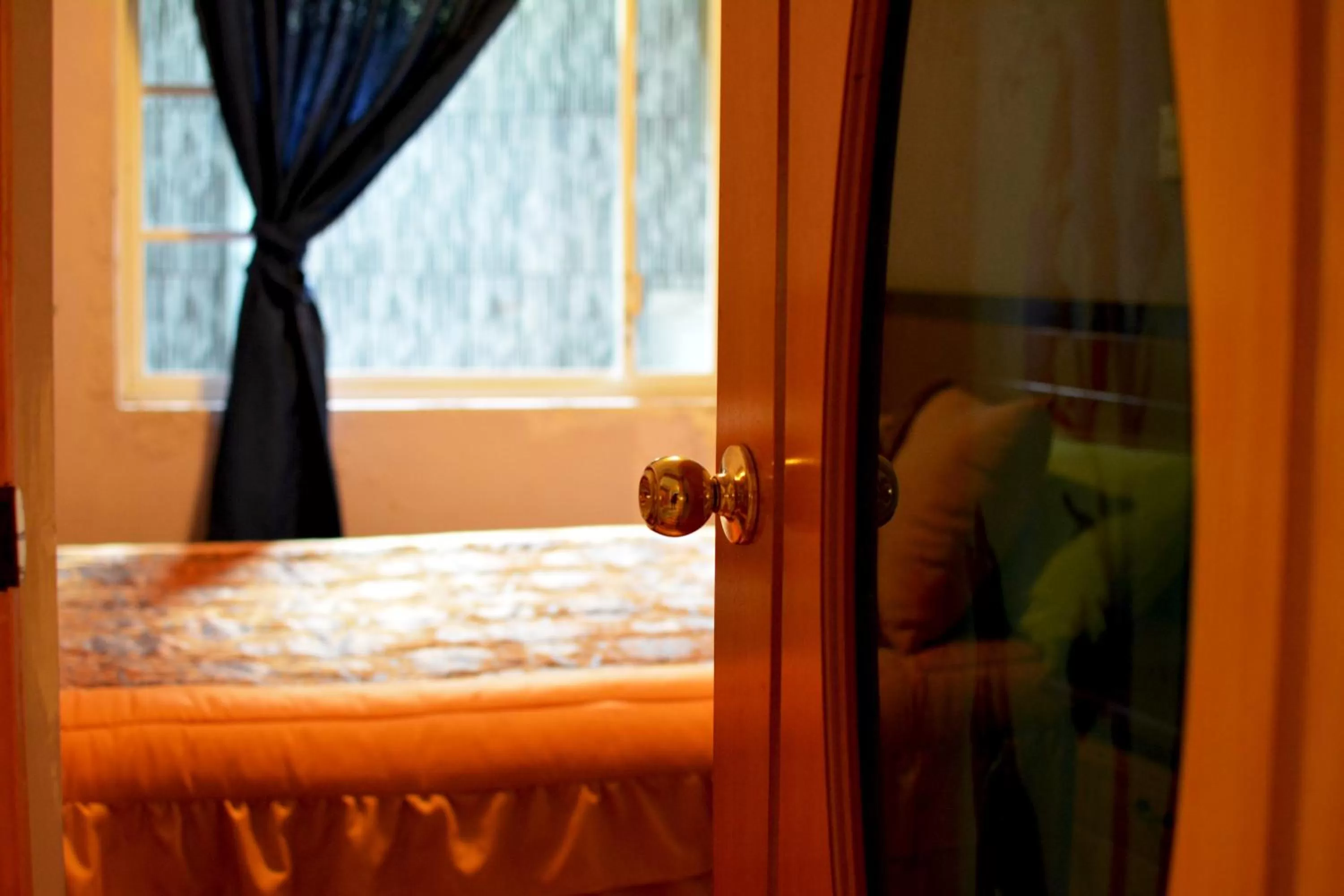 Bed in Hostal Mirador de Otavalo