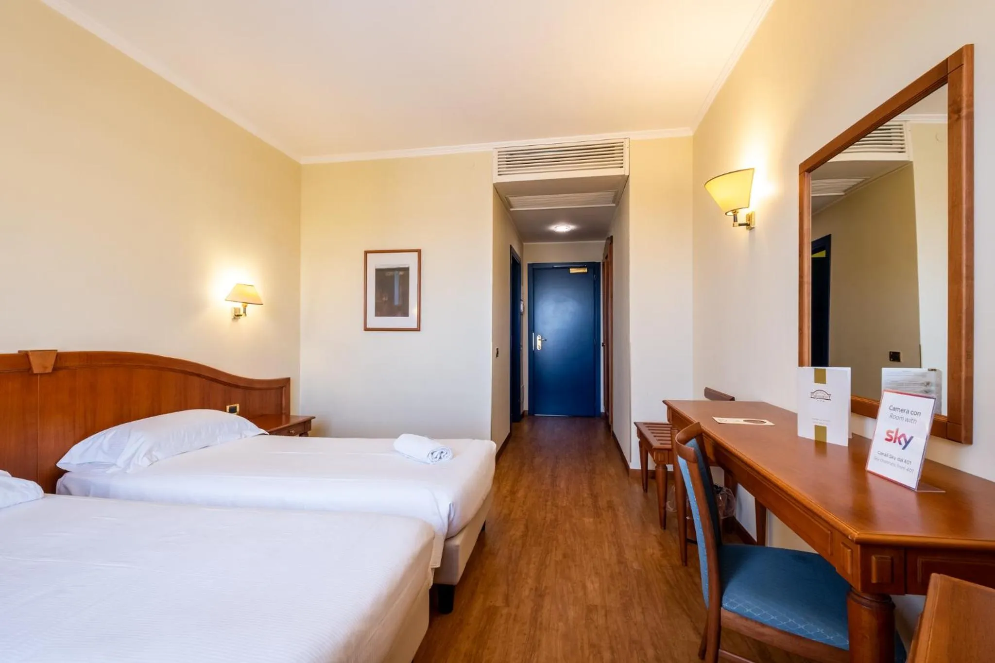 Bed in Hotel President