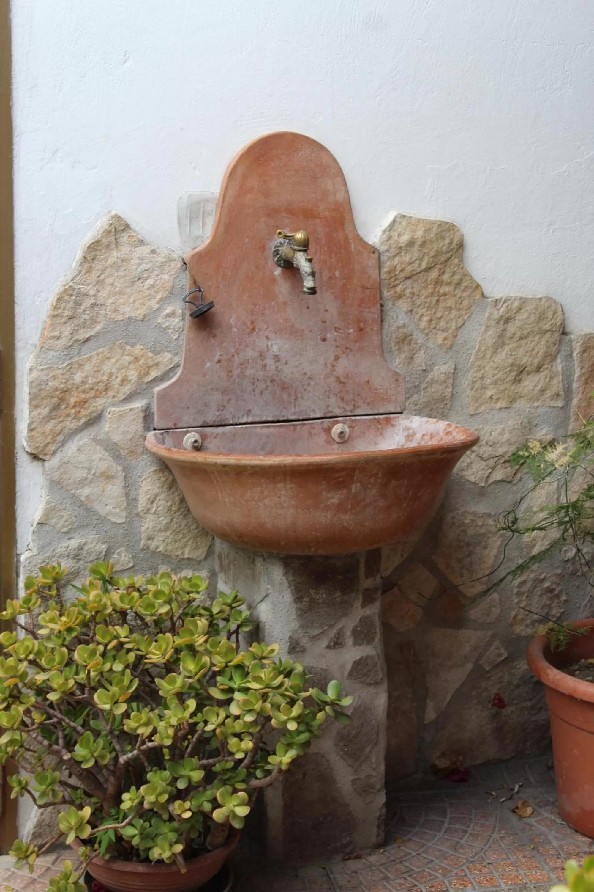 Decorative detail in Bed & Breakfast Paui