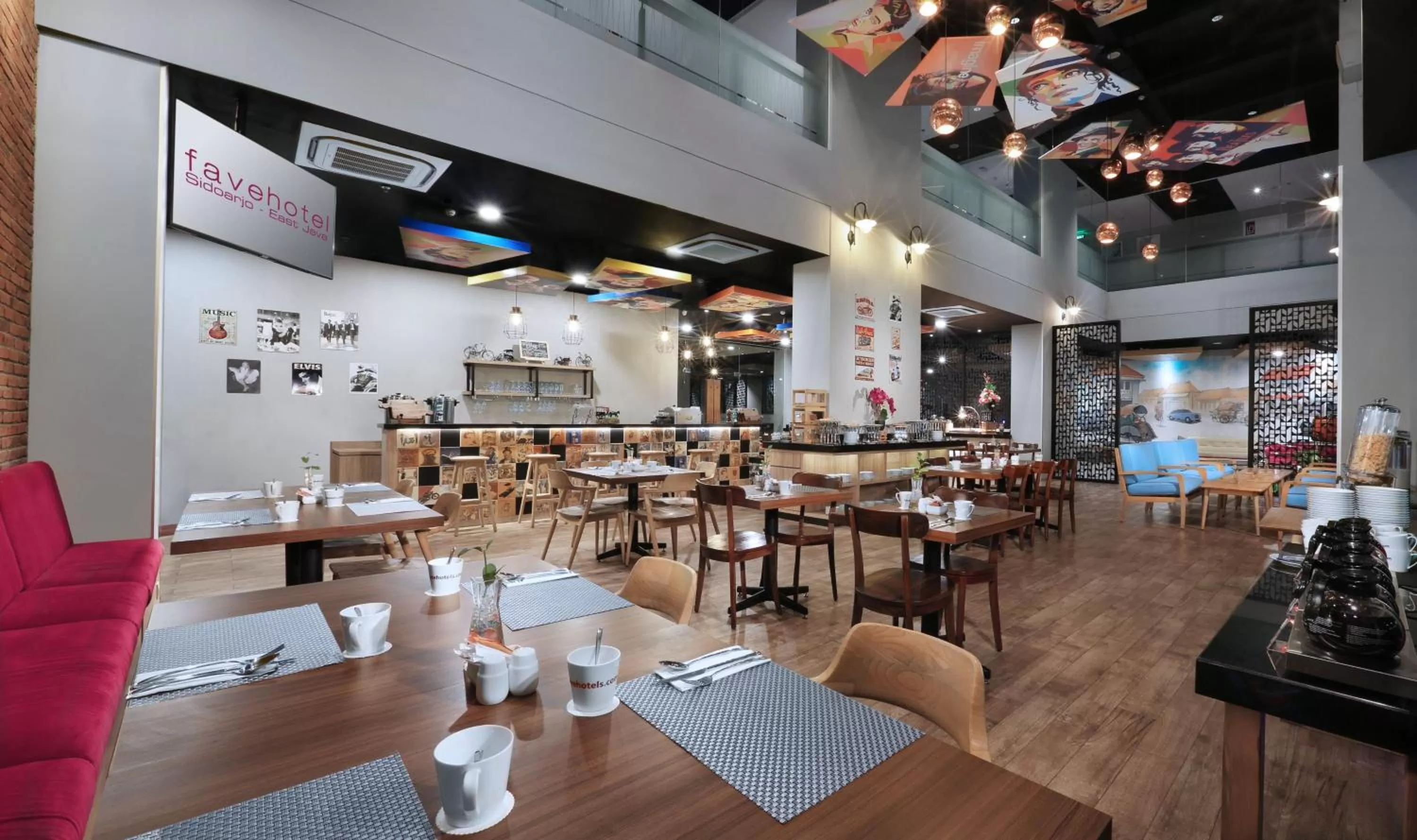Restaurant/places to eat in favehotel Sidoarjo