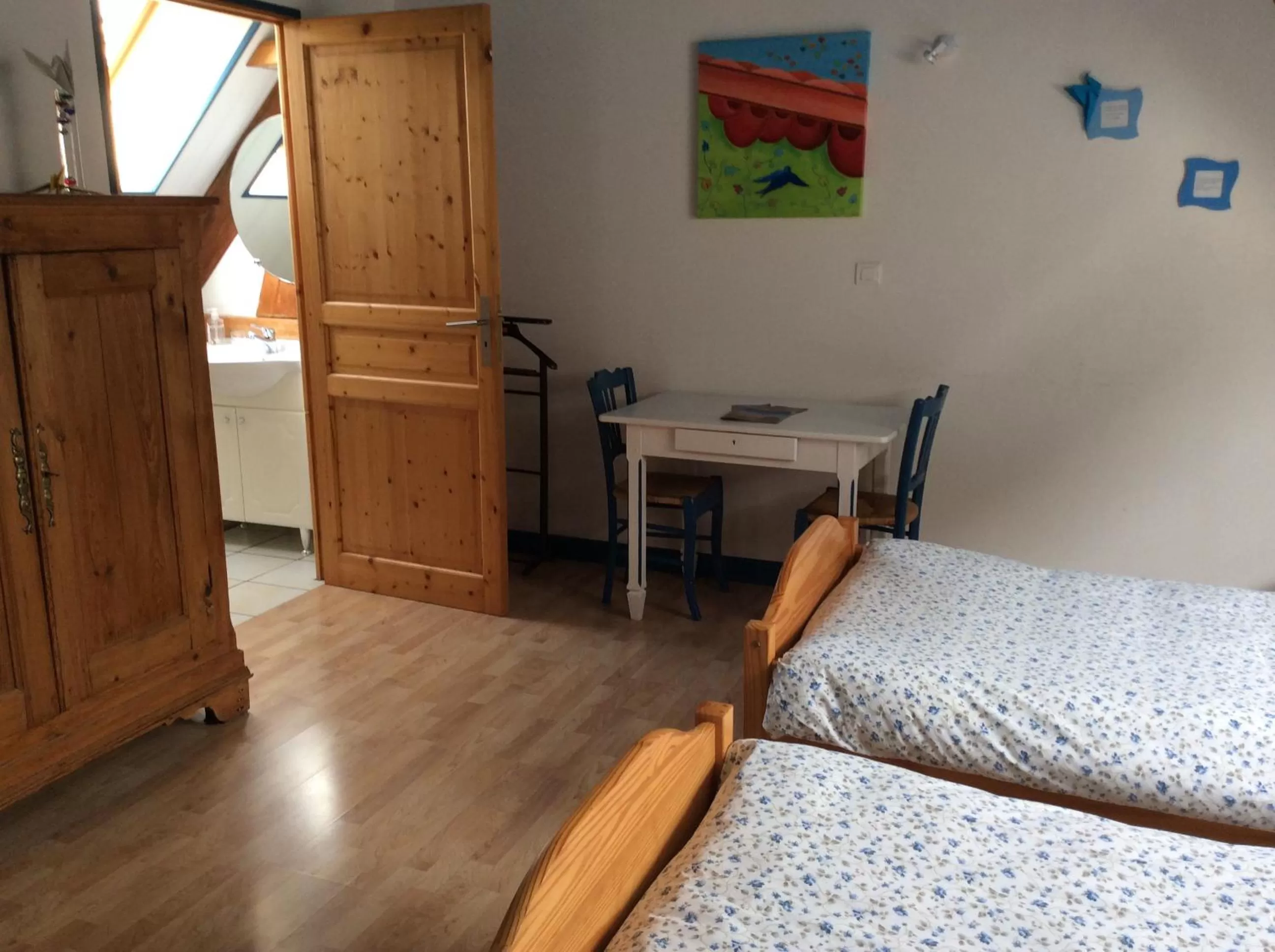 Bed in La Cense des 6 Sens