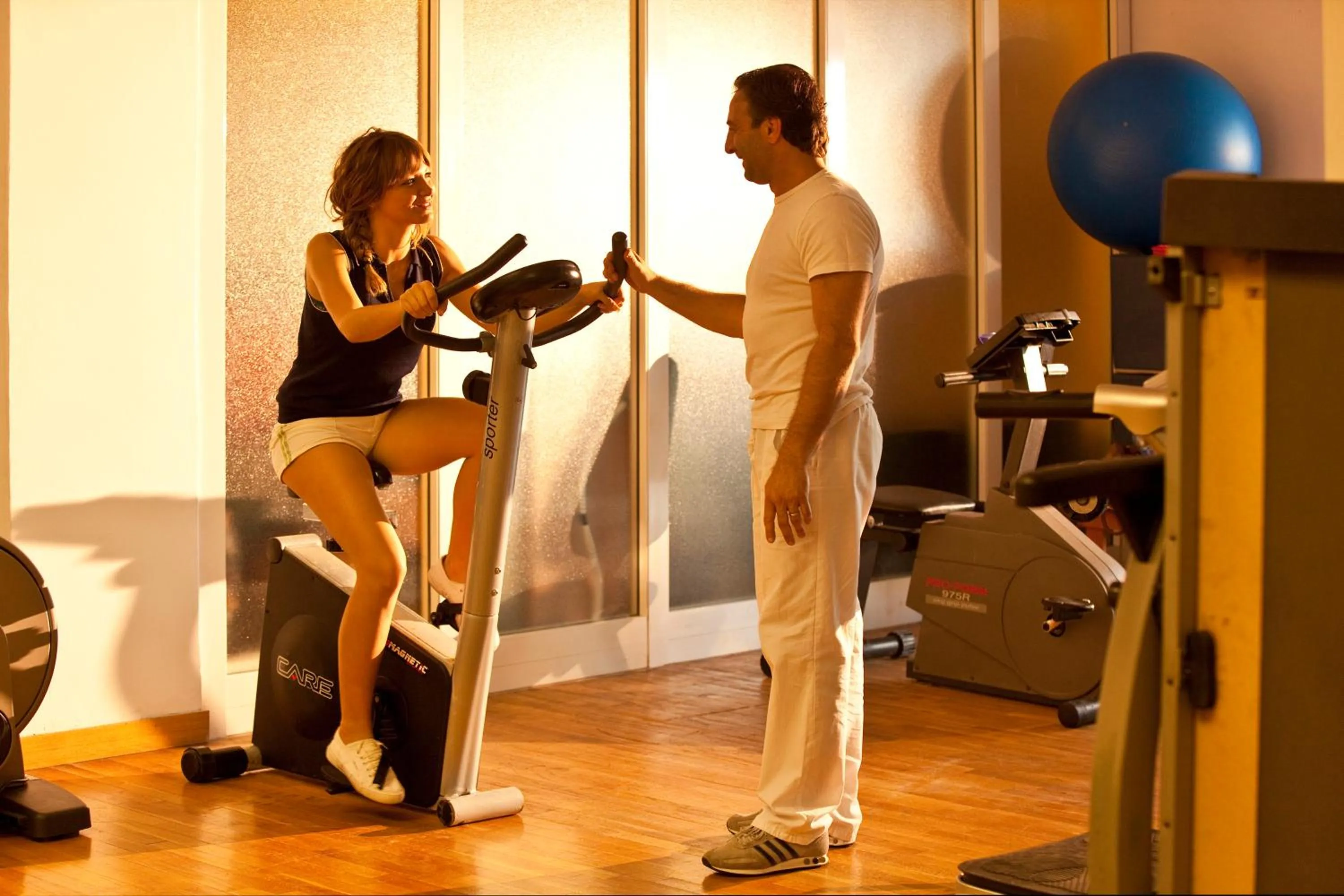 Fitness centre/facilities in Hotel Continental Ischia