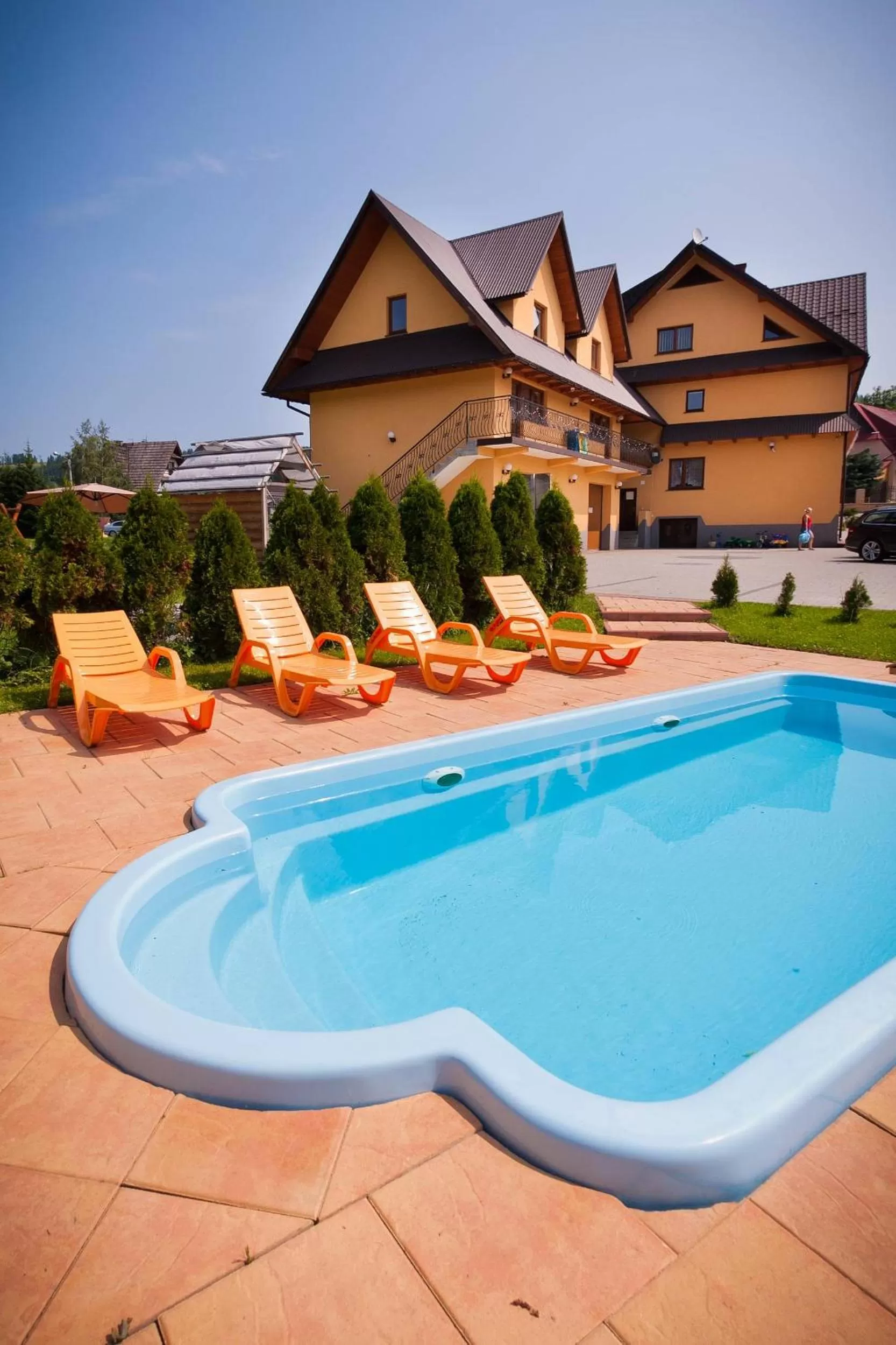 Swimming pool in Wynajem Pokoi ,,Góry Tatry Wypoczynek "Paweł Kuczyński