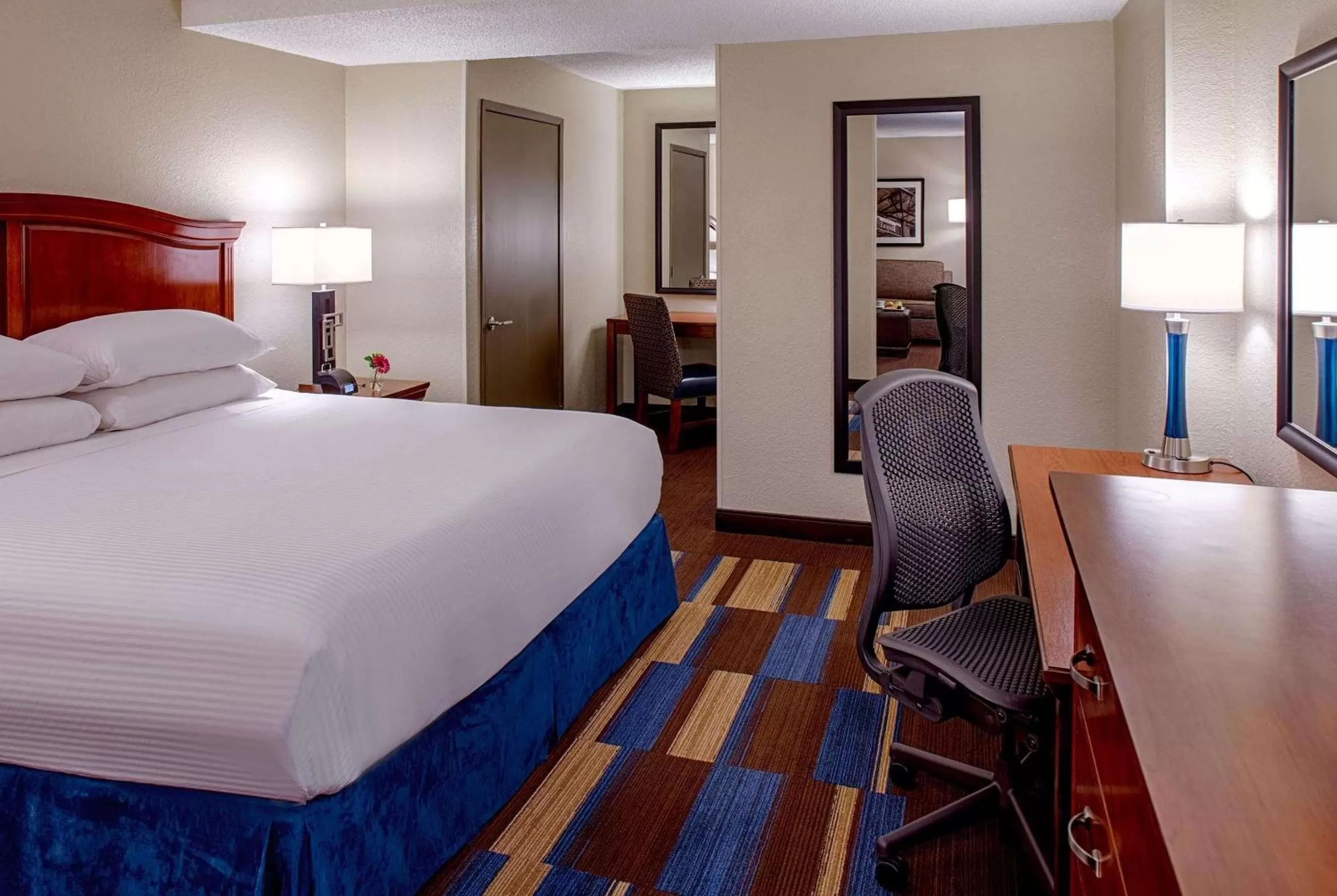 Photo of the whole room, Bed in Wyndham New Orleans French Quarter