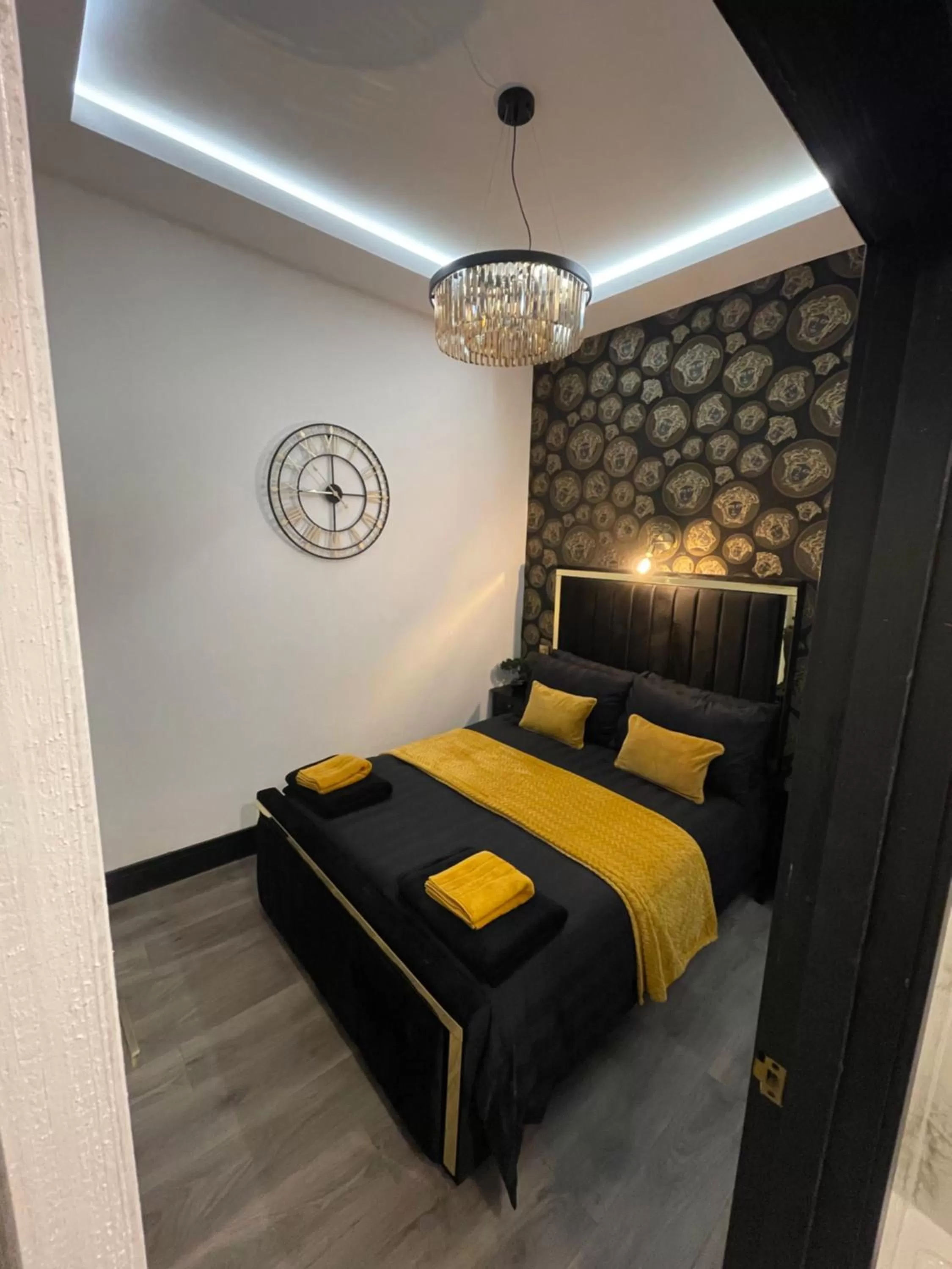 Bed in RESIDENCY LUXURY SEAFRONT HOTEL