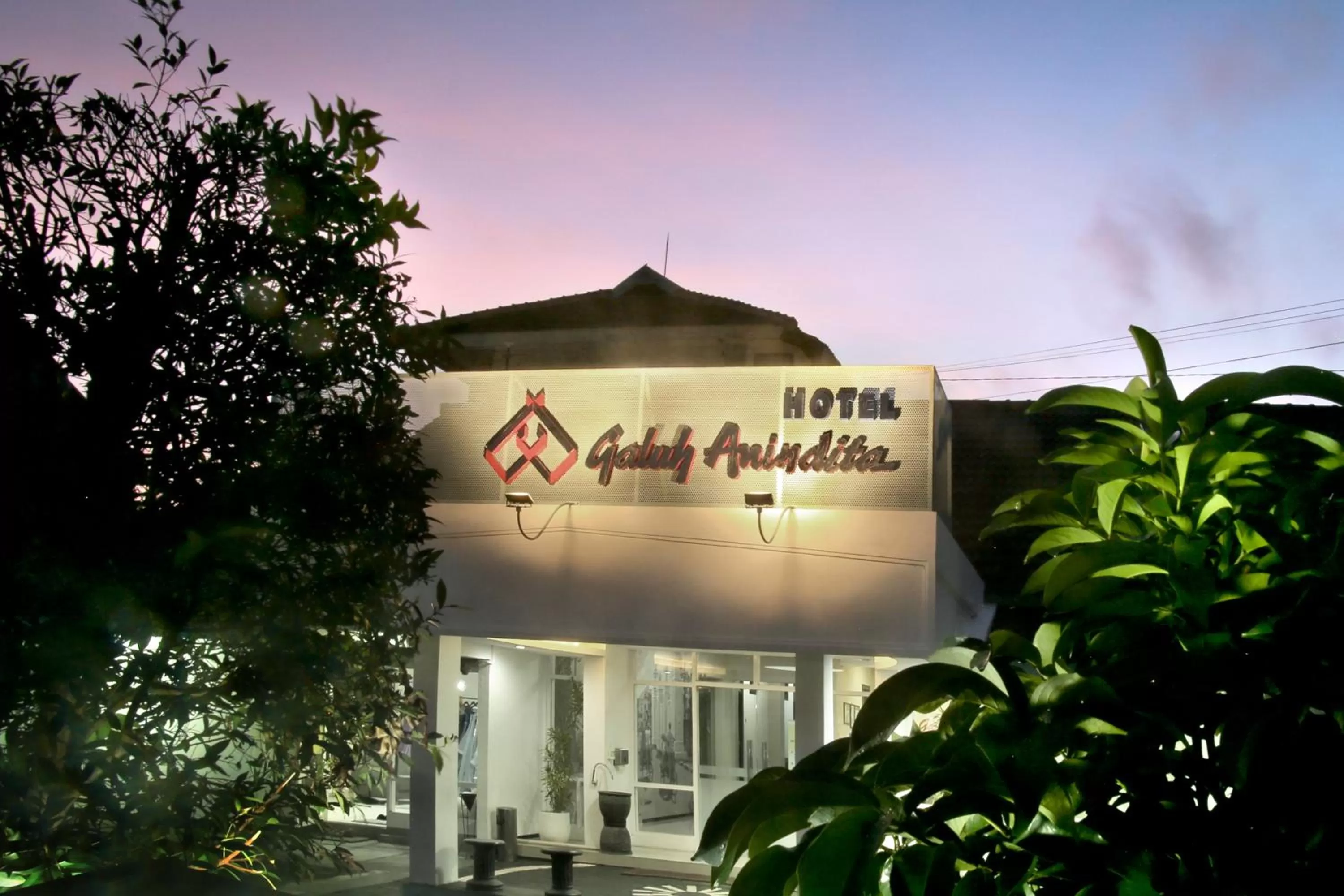 Property building in Hotel Galuh Anindita