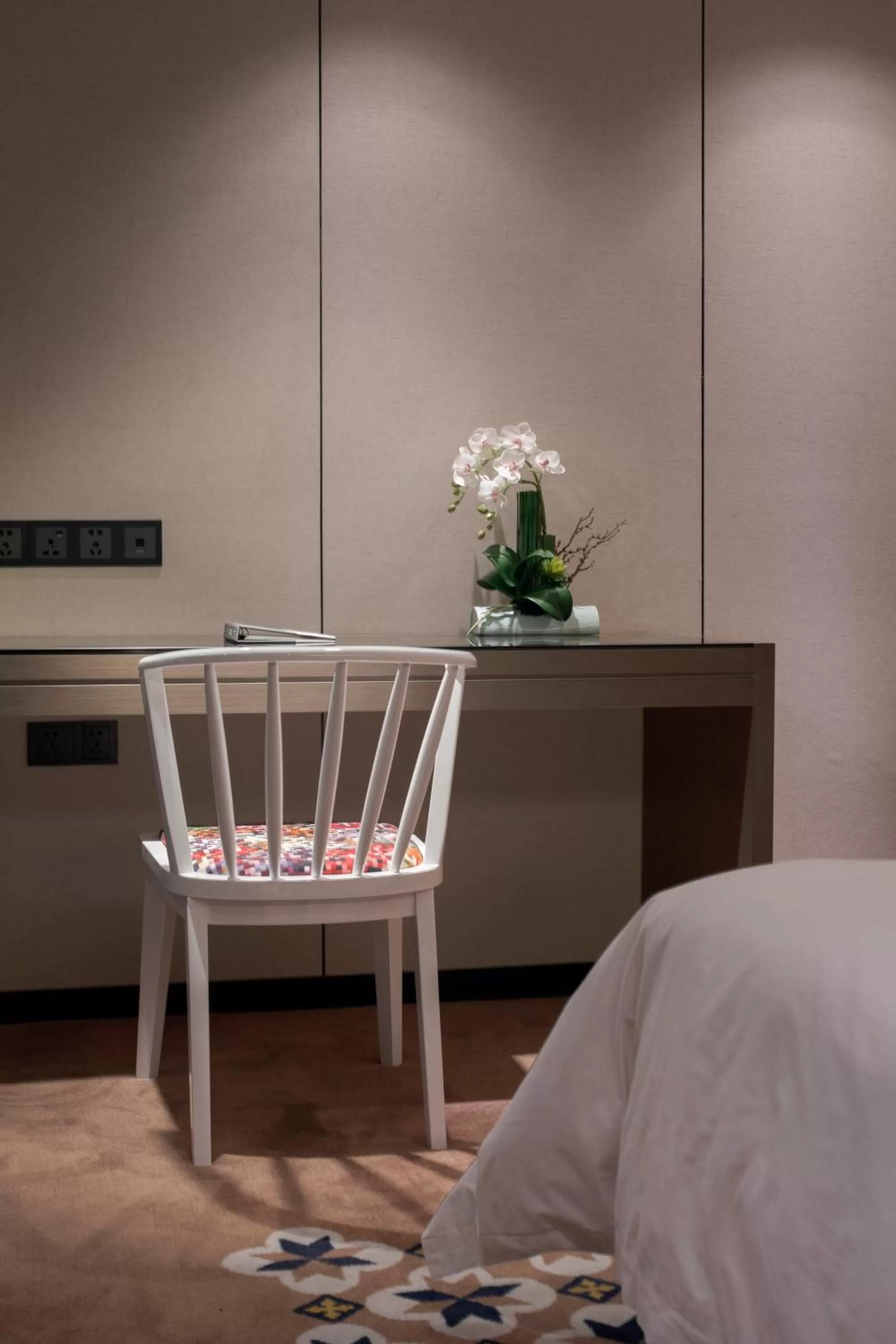 Seating area, Bed in Paco Hotel Dongpu Guanghzou -Free Shuttle Bus for Canton Fair