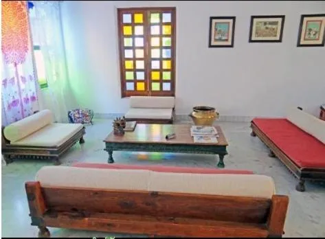 Other, Bed in Jaiwana Haveli