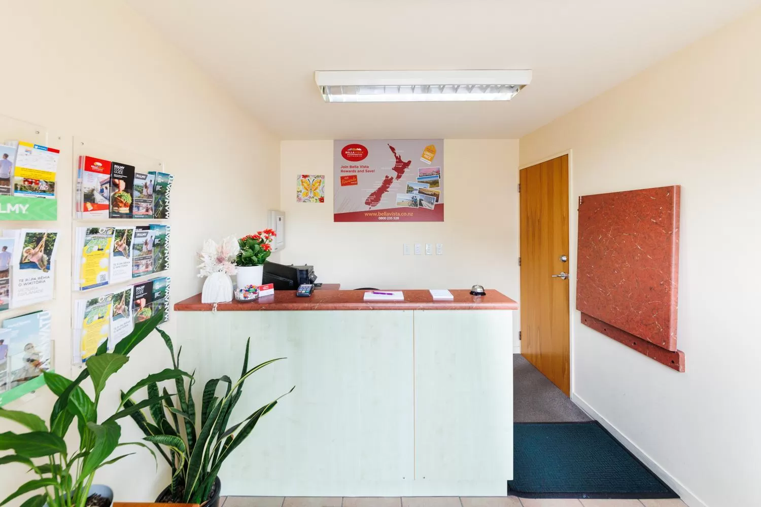 Lobby or reception in Bella Vista Motel Palmerston North
