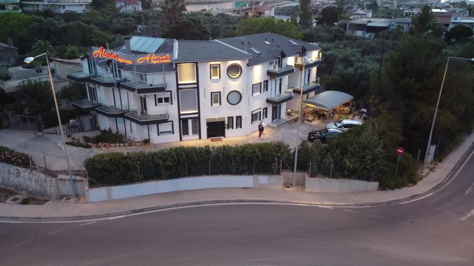 Property building in Alexia's Apartments