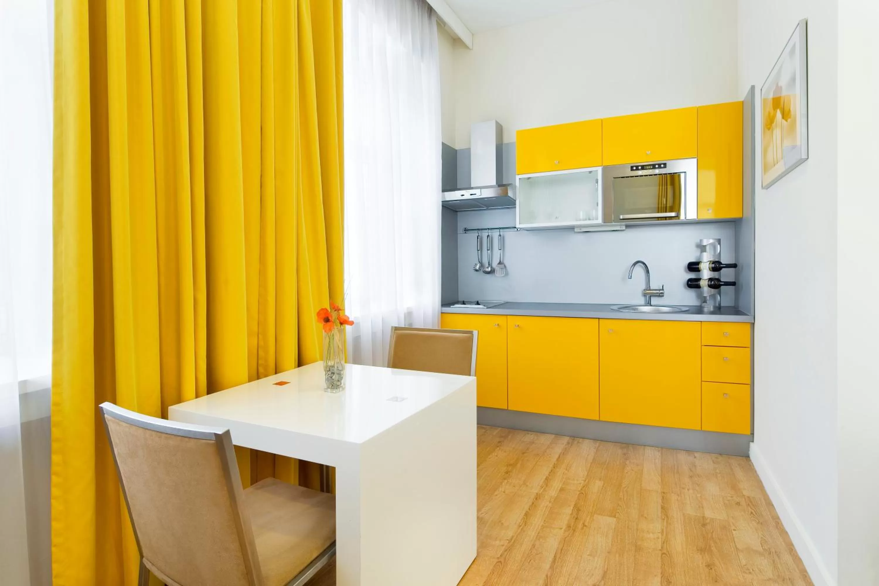 kitchen in Mamaison Residence Sulekova Bratislava