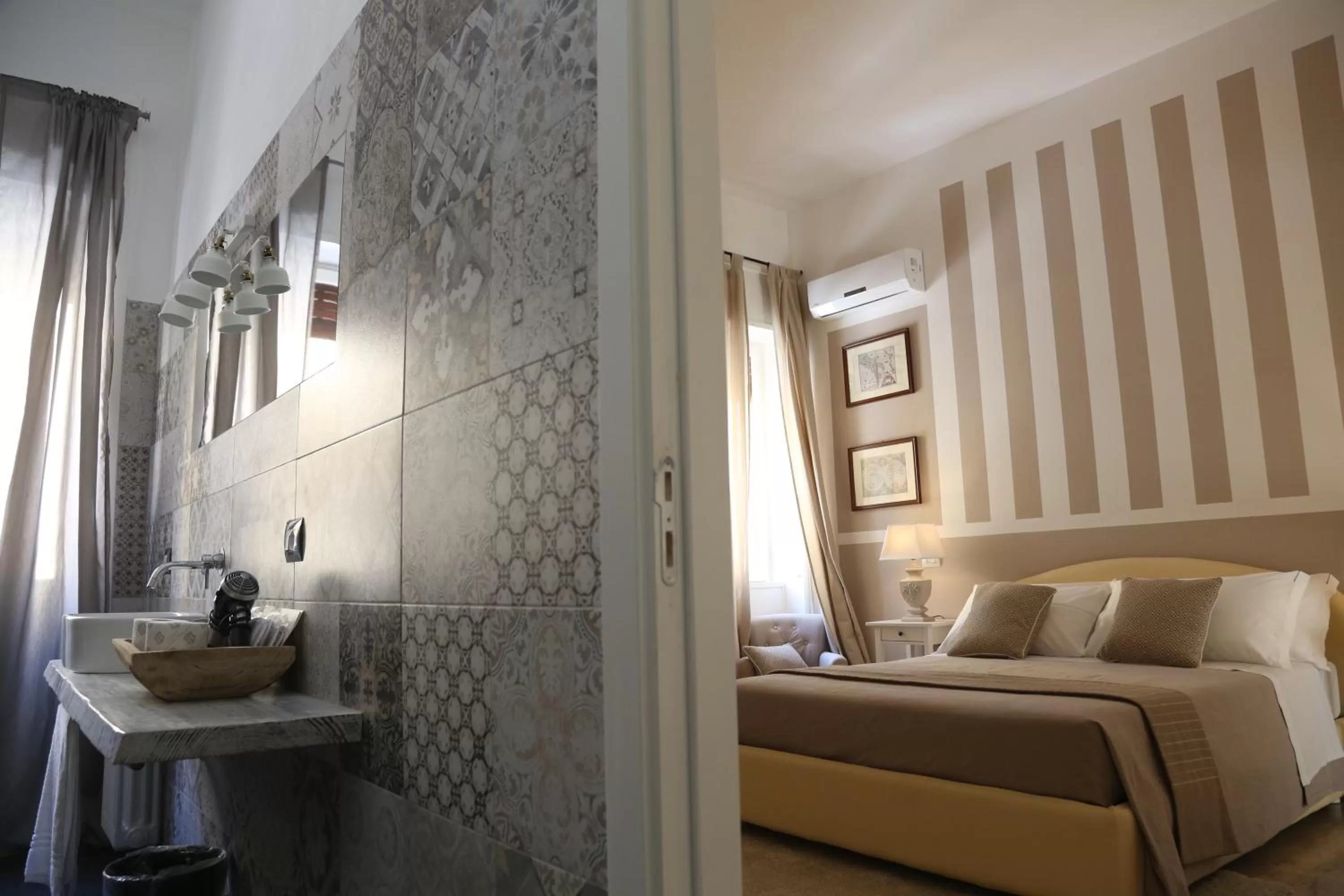 Photo of the whole room, Bed in Dimi House