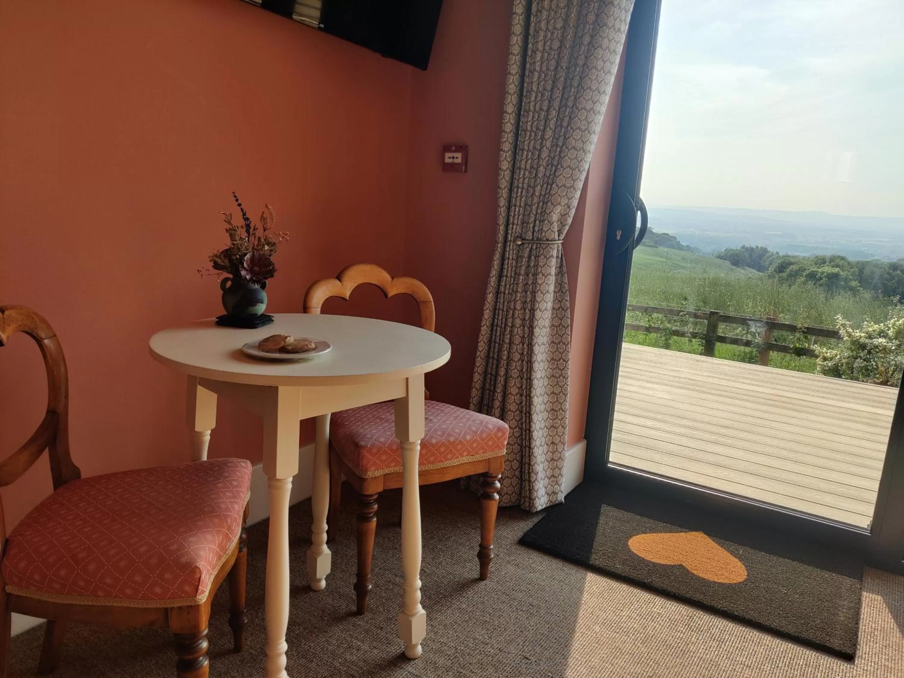 Seating area in Hanley House