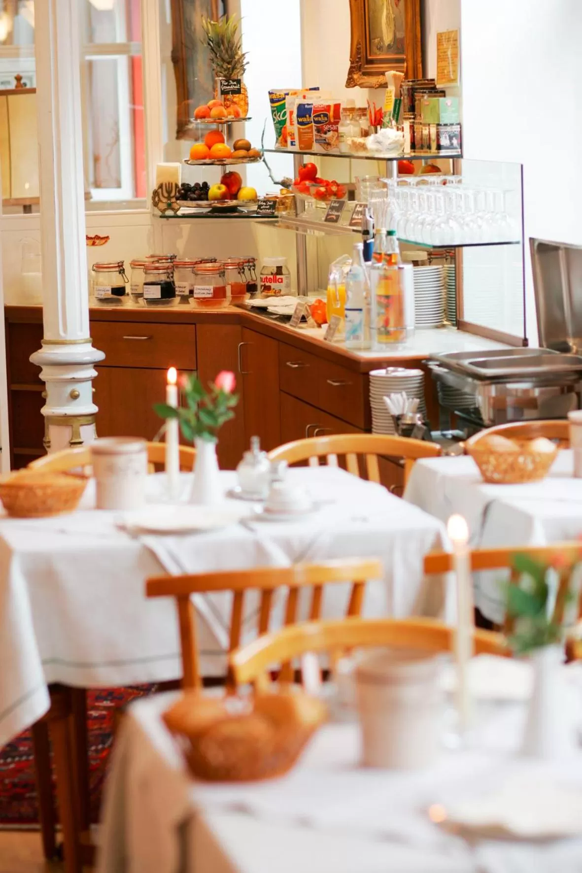 Buffet breakfast in Hotel Hirschen