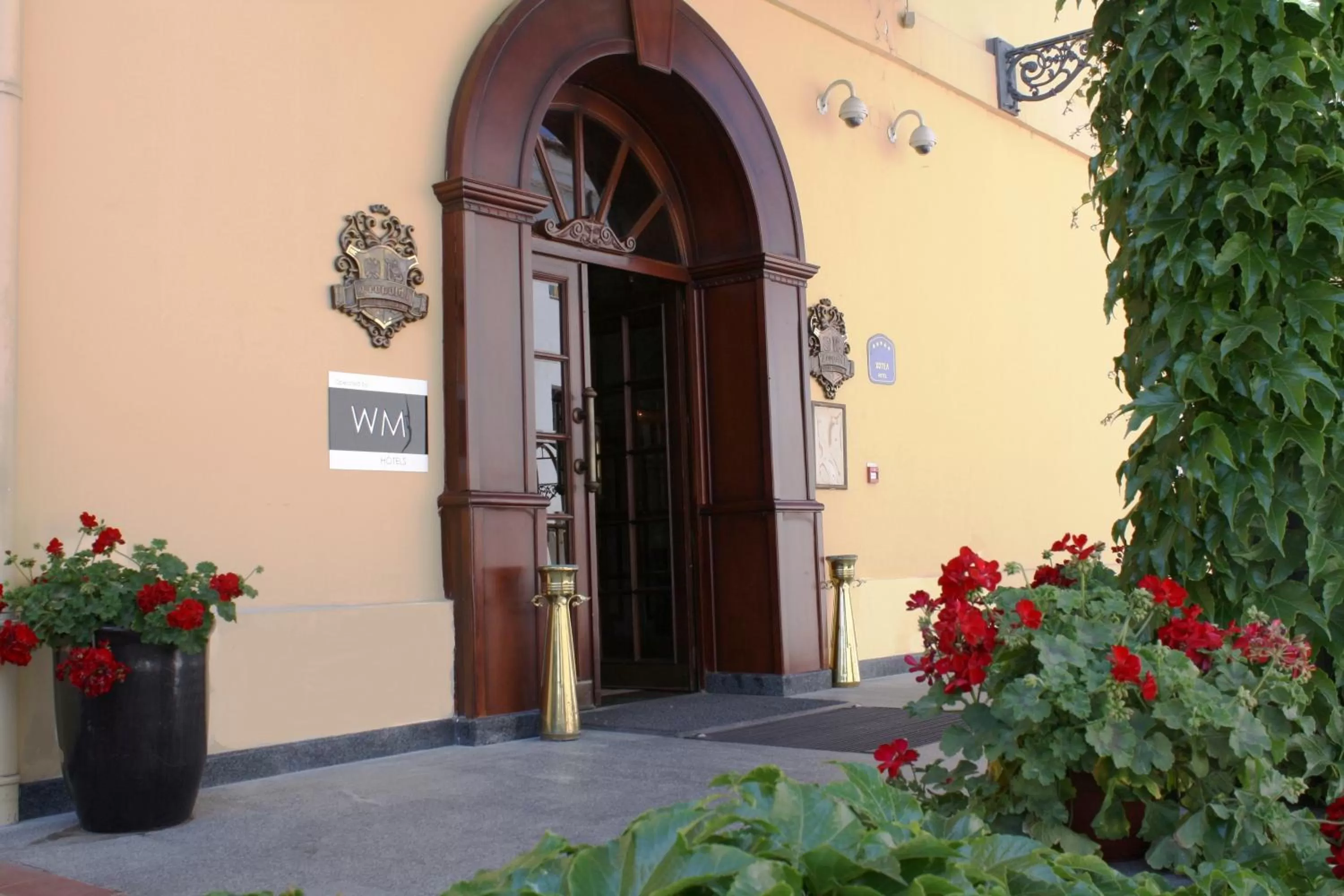 Facade/entrance in Garni Hotel Leopold I