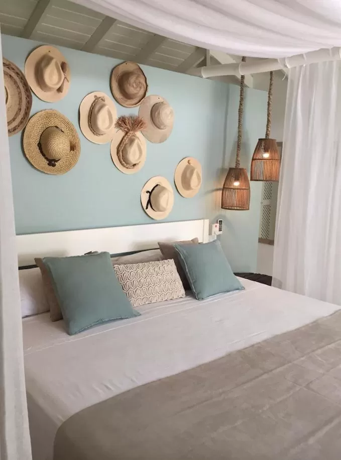 Bed in Mahona Boutique Hotel