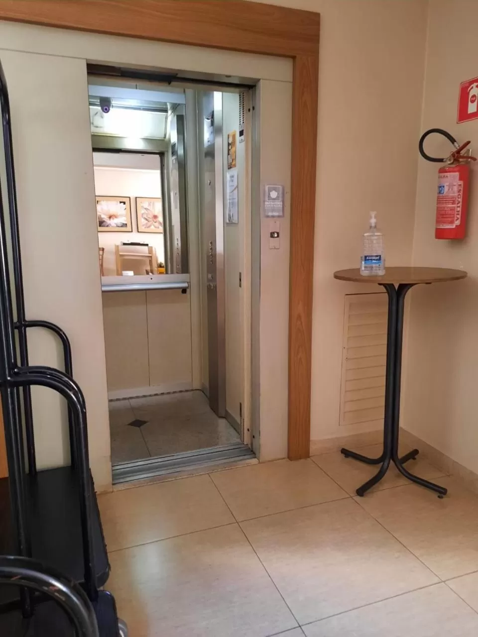 Text overlay in Hotel Flat Alameda