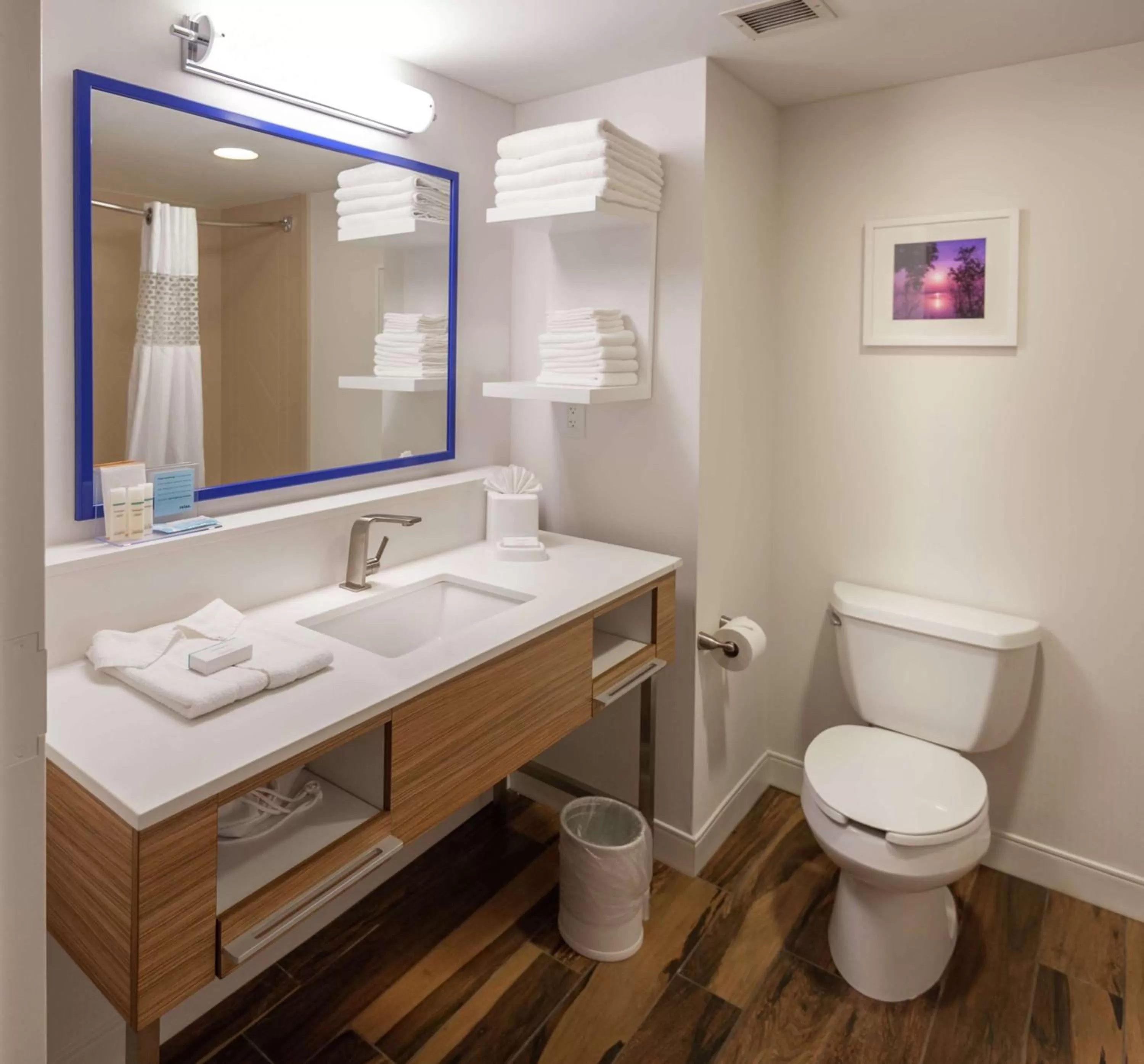 Bathroom in Hampton Inn Doylestown