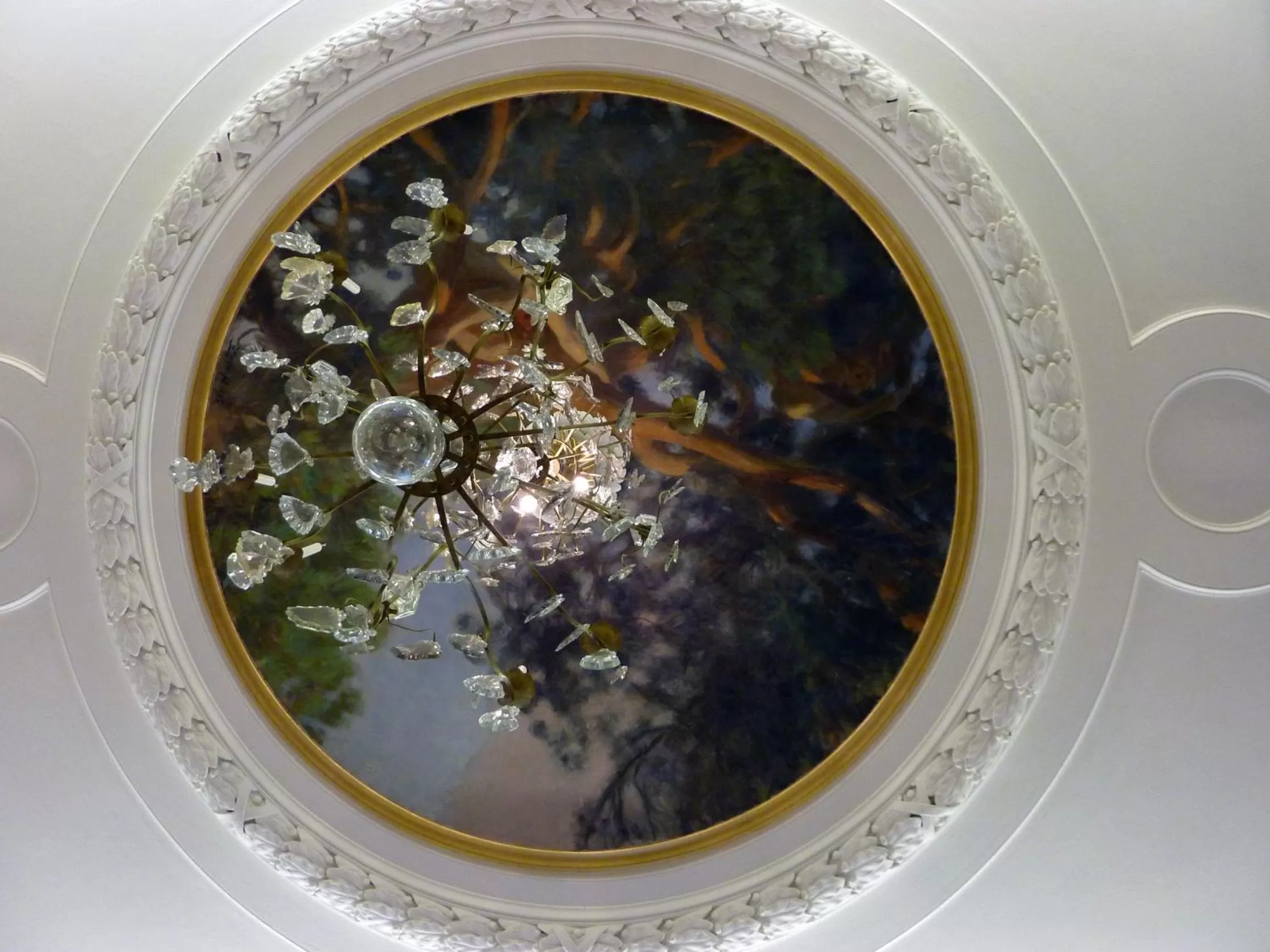 Decorative detail in Näsby Slott