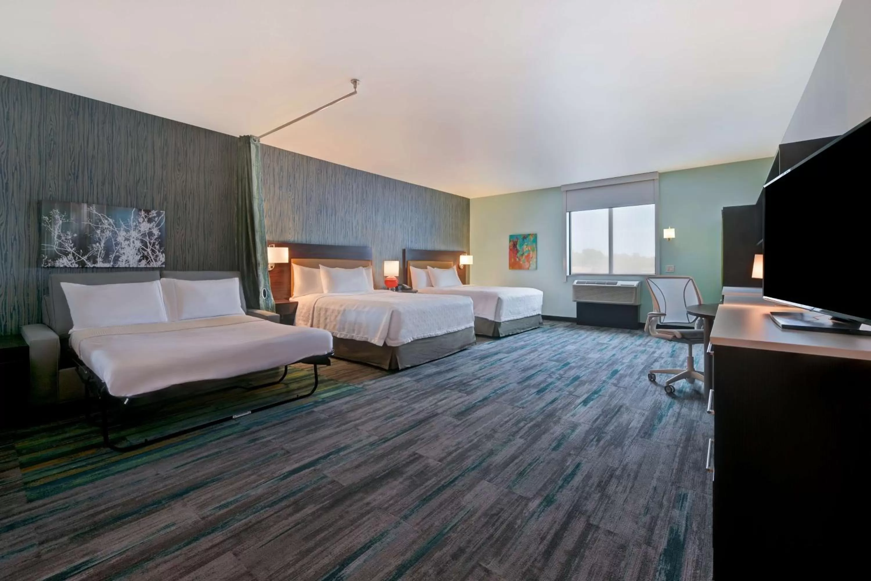 Bed in Home2 Suites By Hilton Atascadero, Ca