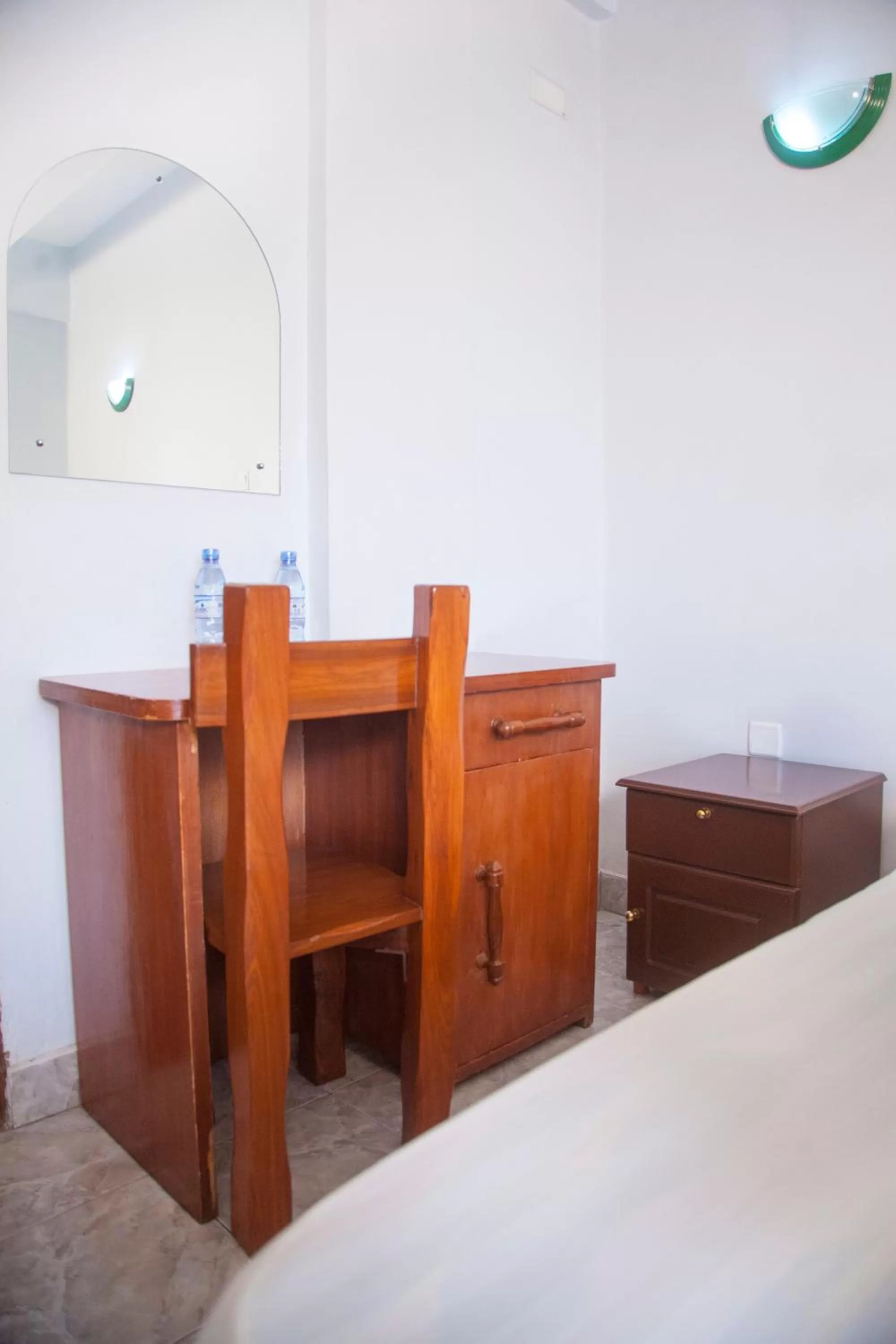 Decorative detail, Bed in Natron Palace Hotel