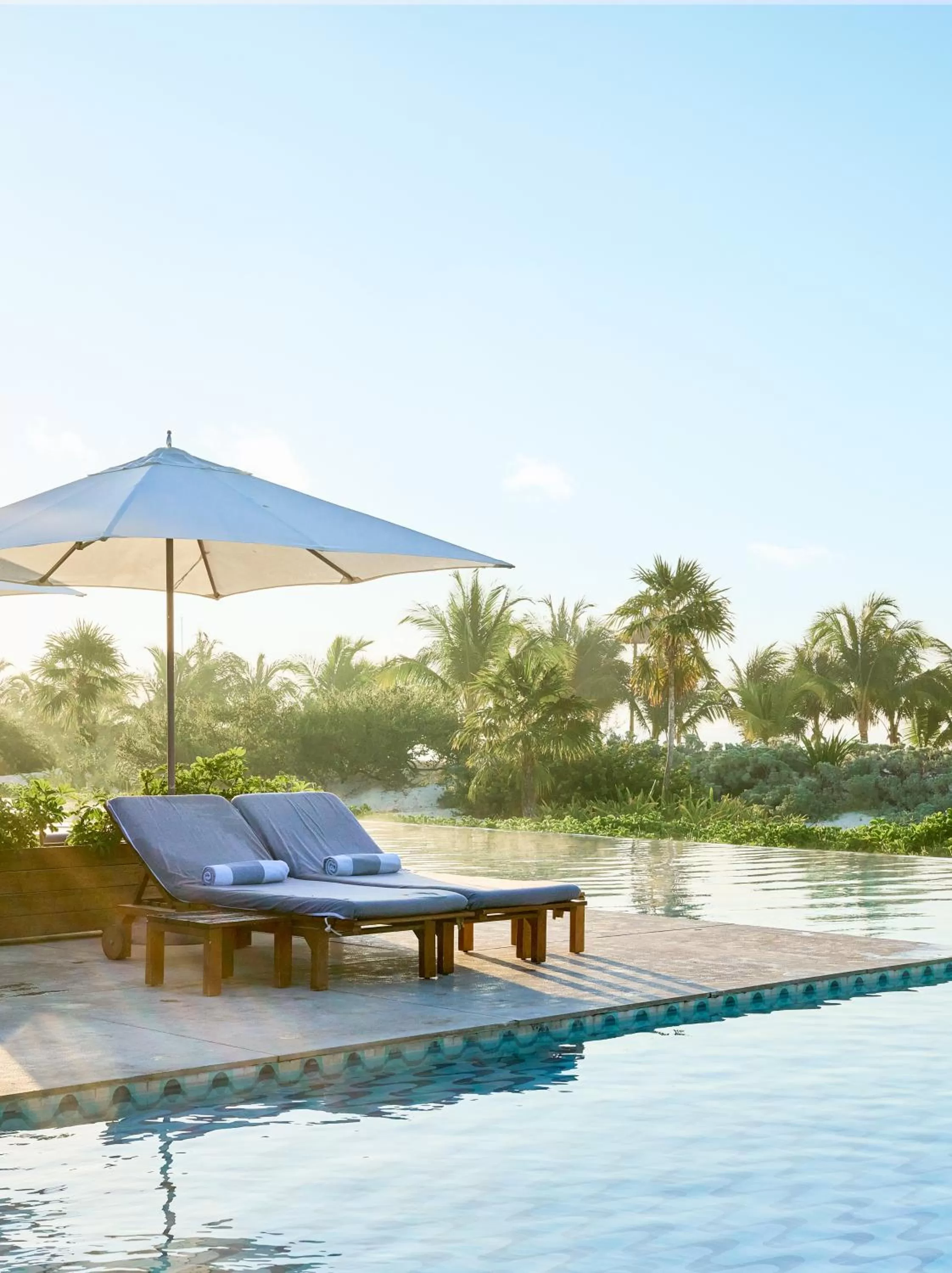 Swimming pool in Chablé Maroma