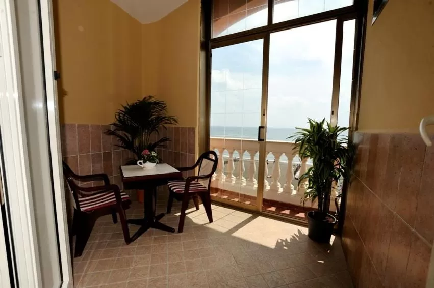 Seating area in Hotel Miramare