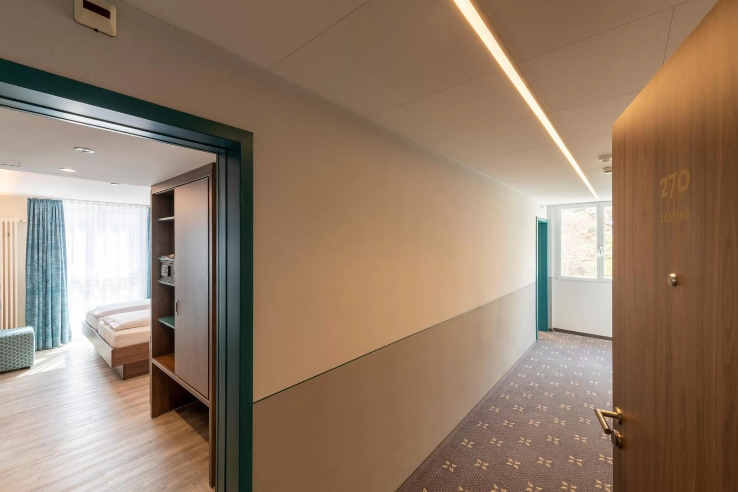 Bed in Hotel Terrace