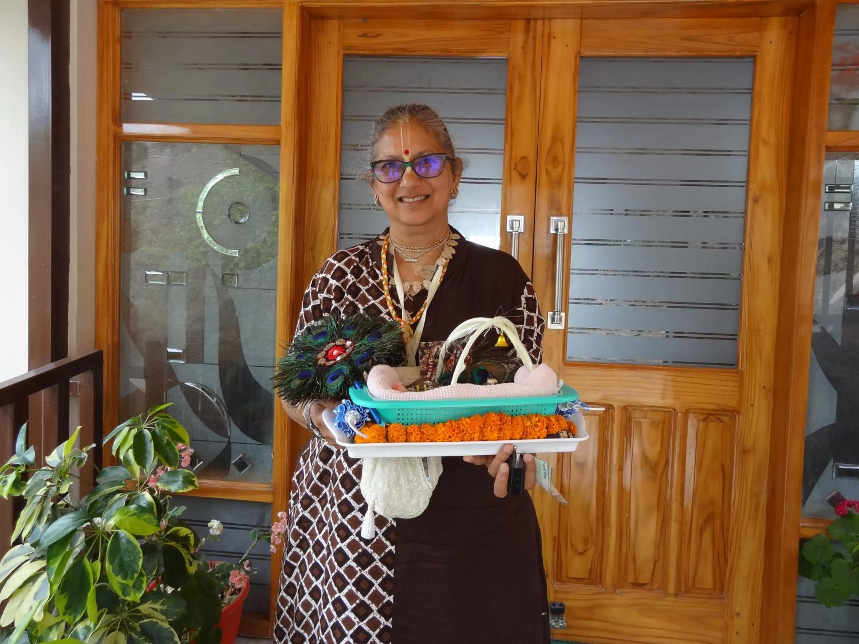 group of guests in Sai Cottage Shimla